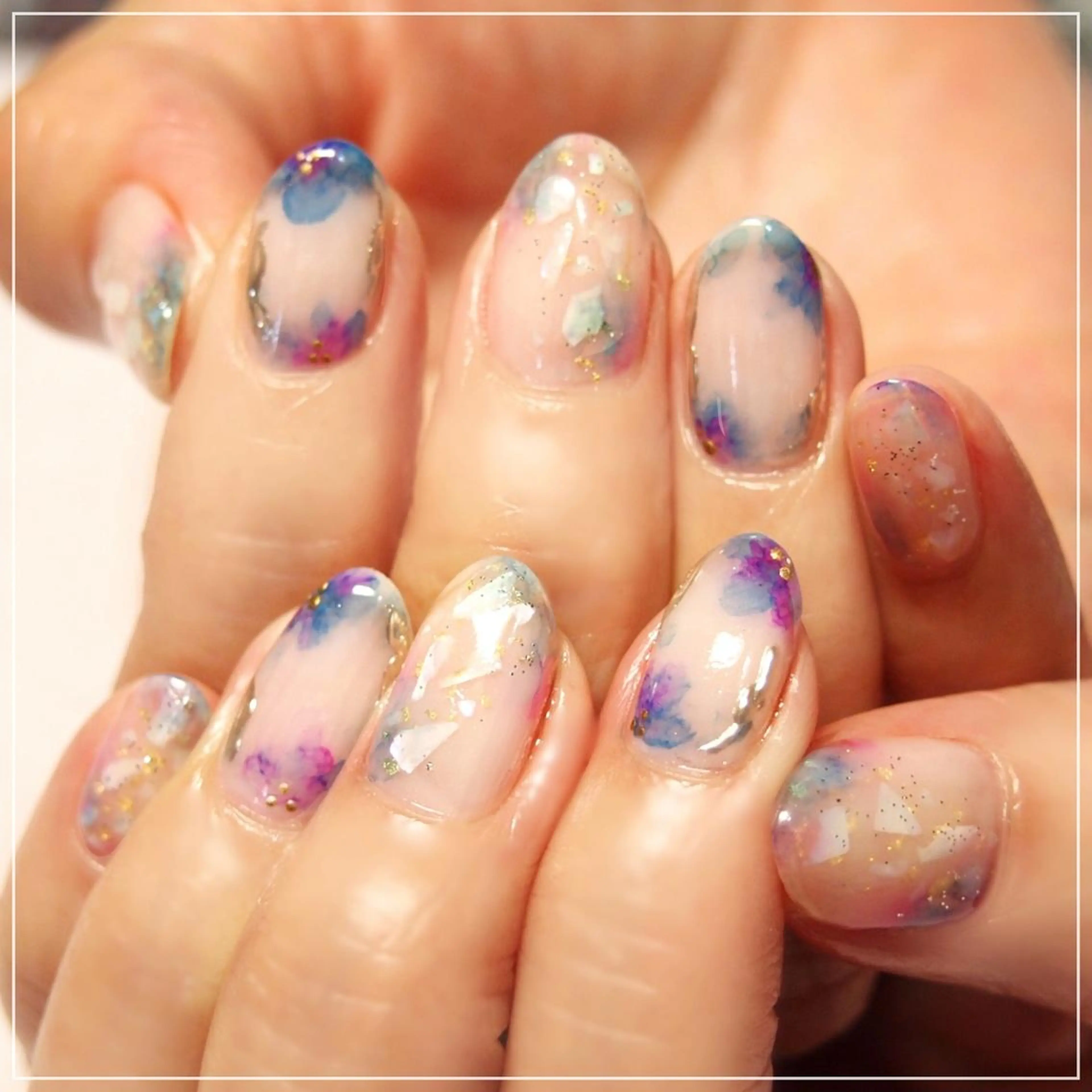 ネイル ハンドネイル 山田 麻衣のネイルデザイン