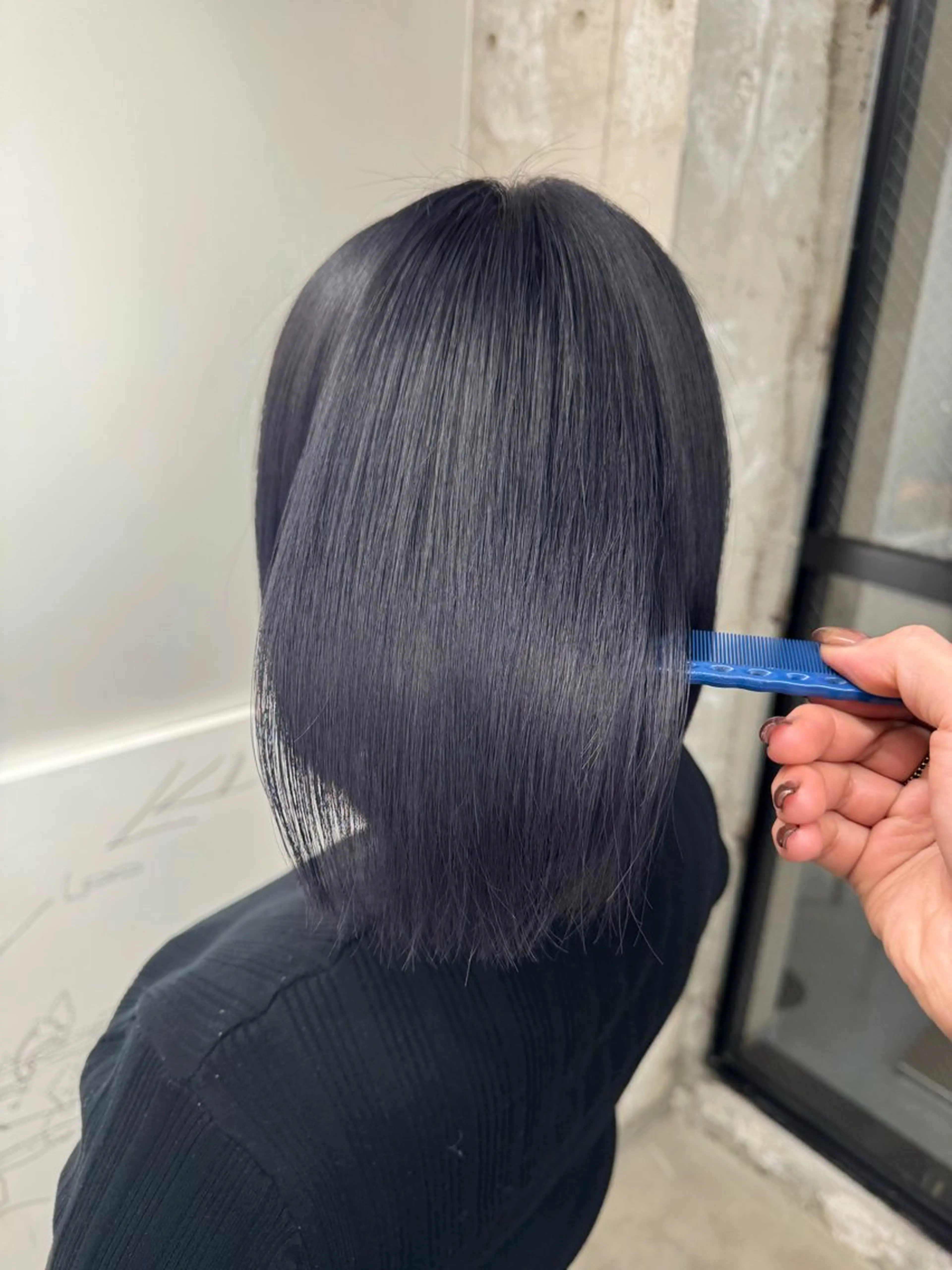 ショート カラー ラベンダーカラー ヘアカラー トリートメント 髪質改善×艶髪 🤍amane🤍のヘアスタイル