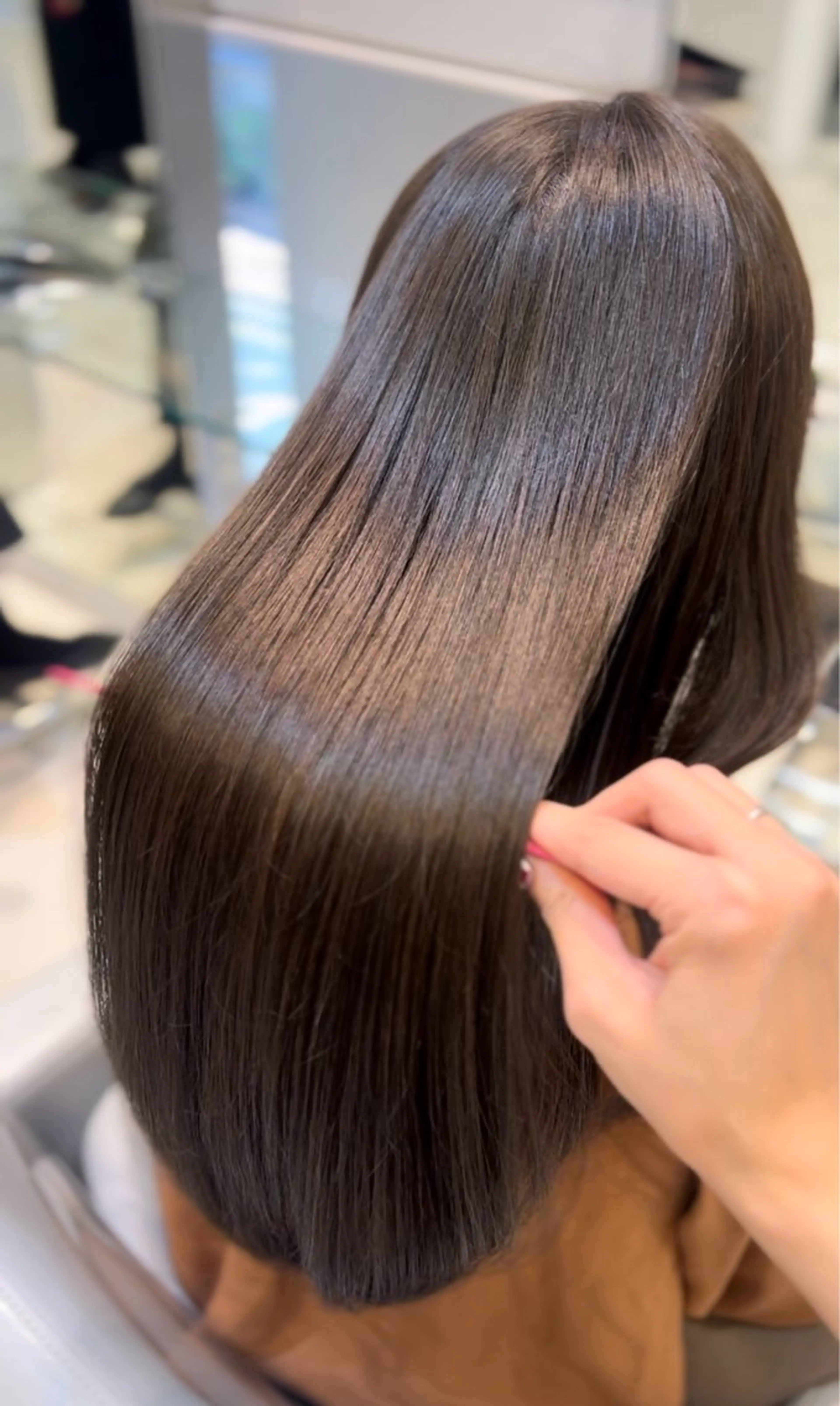 ロング カラー アッシュ Ash 銀座店所属・銀座/カラー 🎀momo🎀のヘアスタイル