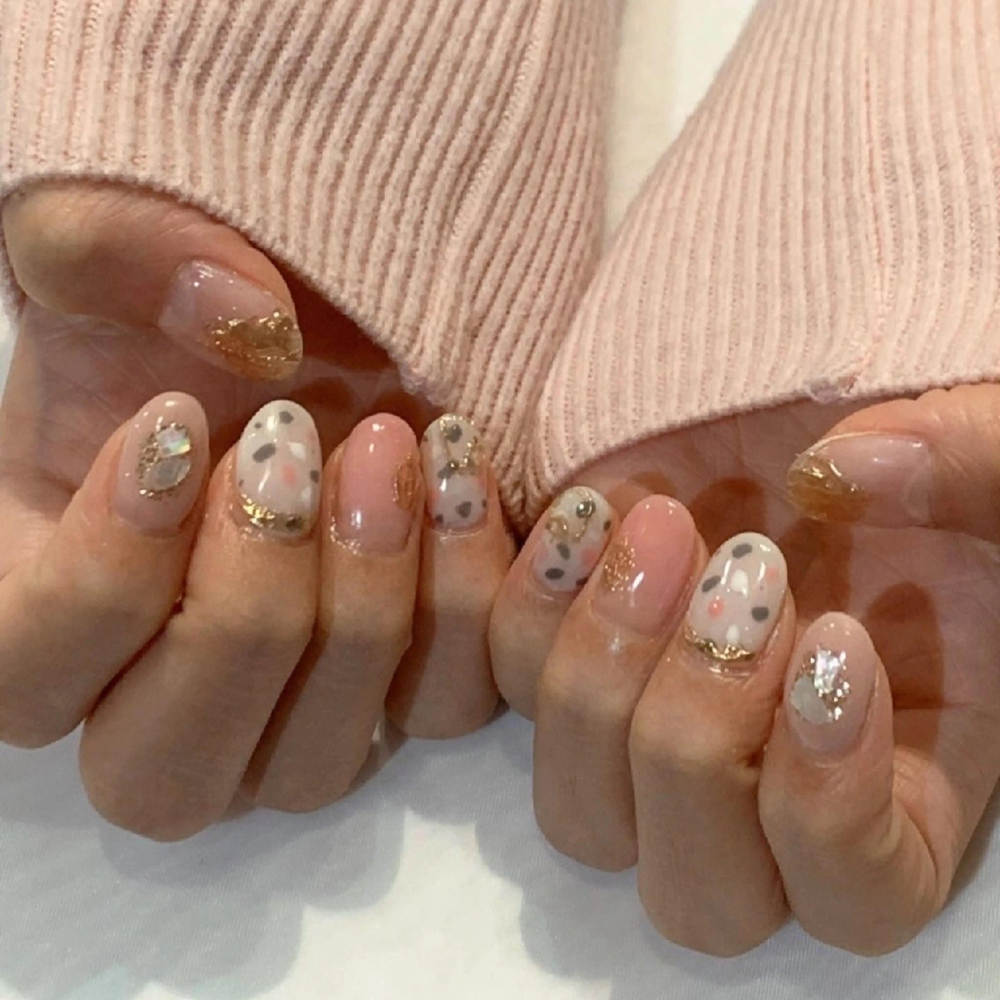 ネイル グラデーション ミラーネイル ハンドネイル felicita服部店所属・felicita fumi♡のネイルデザイン