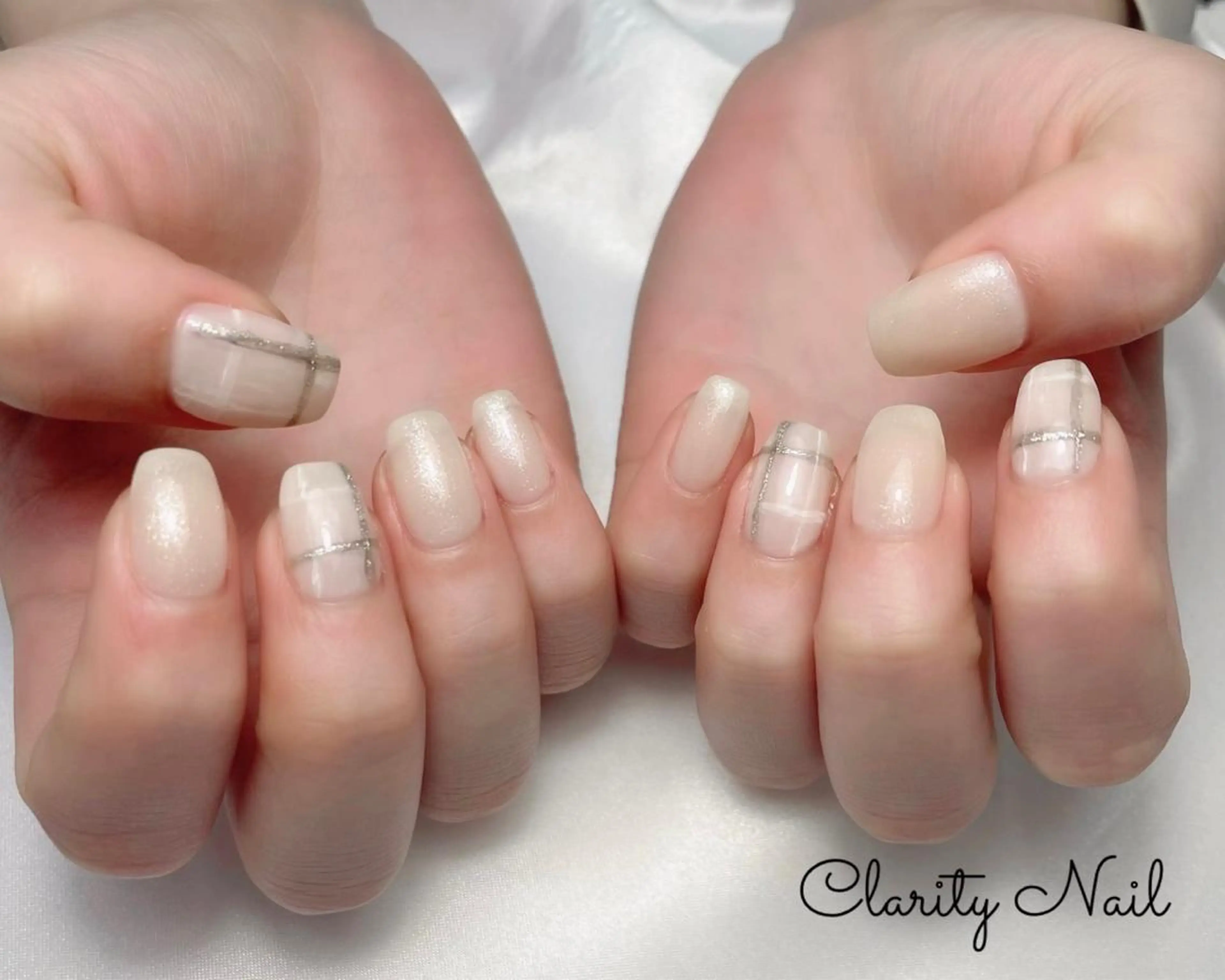 ネイル アートネイル 持ち込み ハンドネイル Clarity Nailのネイルデザイン