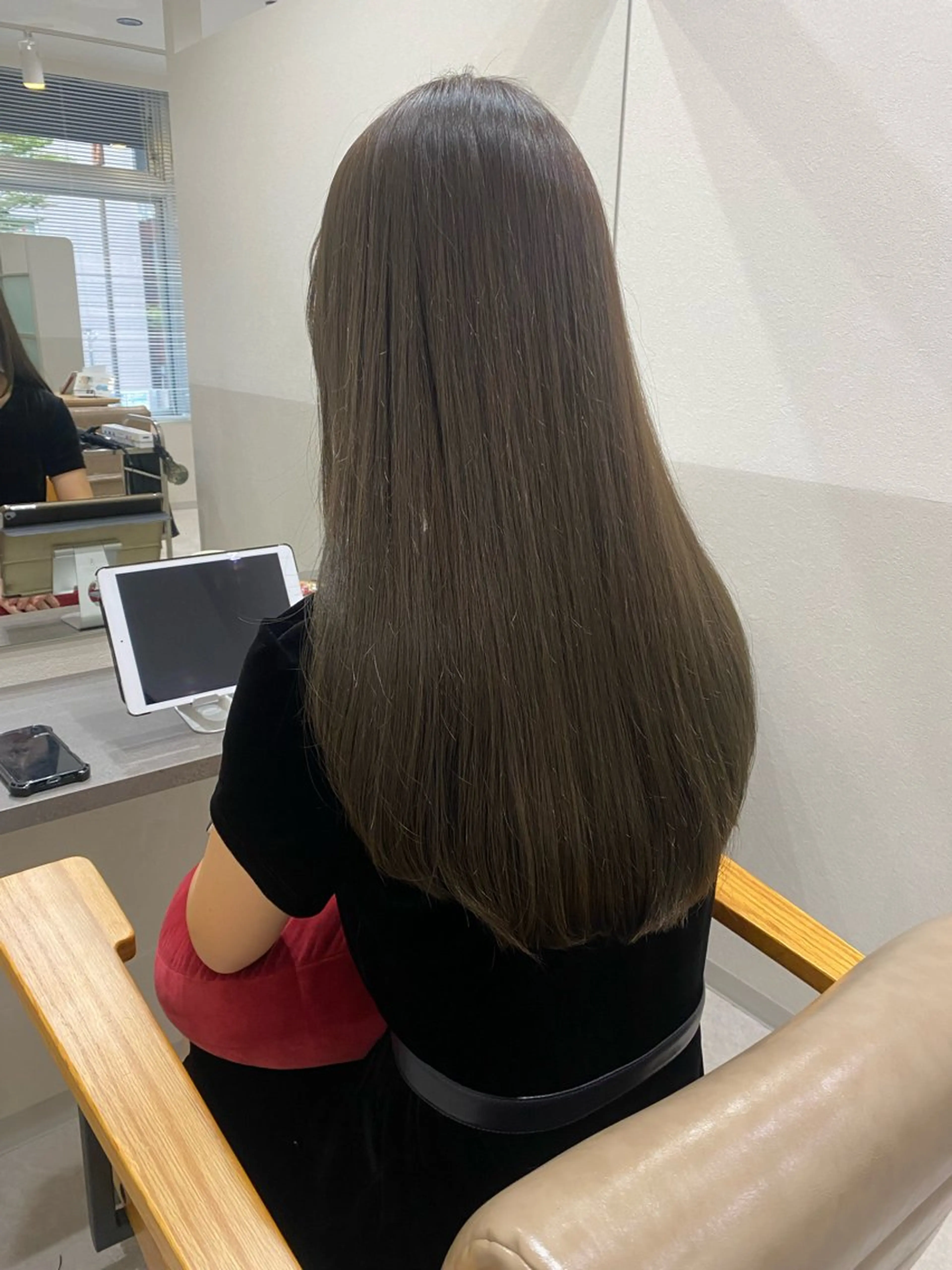 カラー+高濃度美容液トリートメント🫧の写真