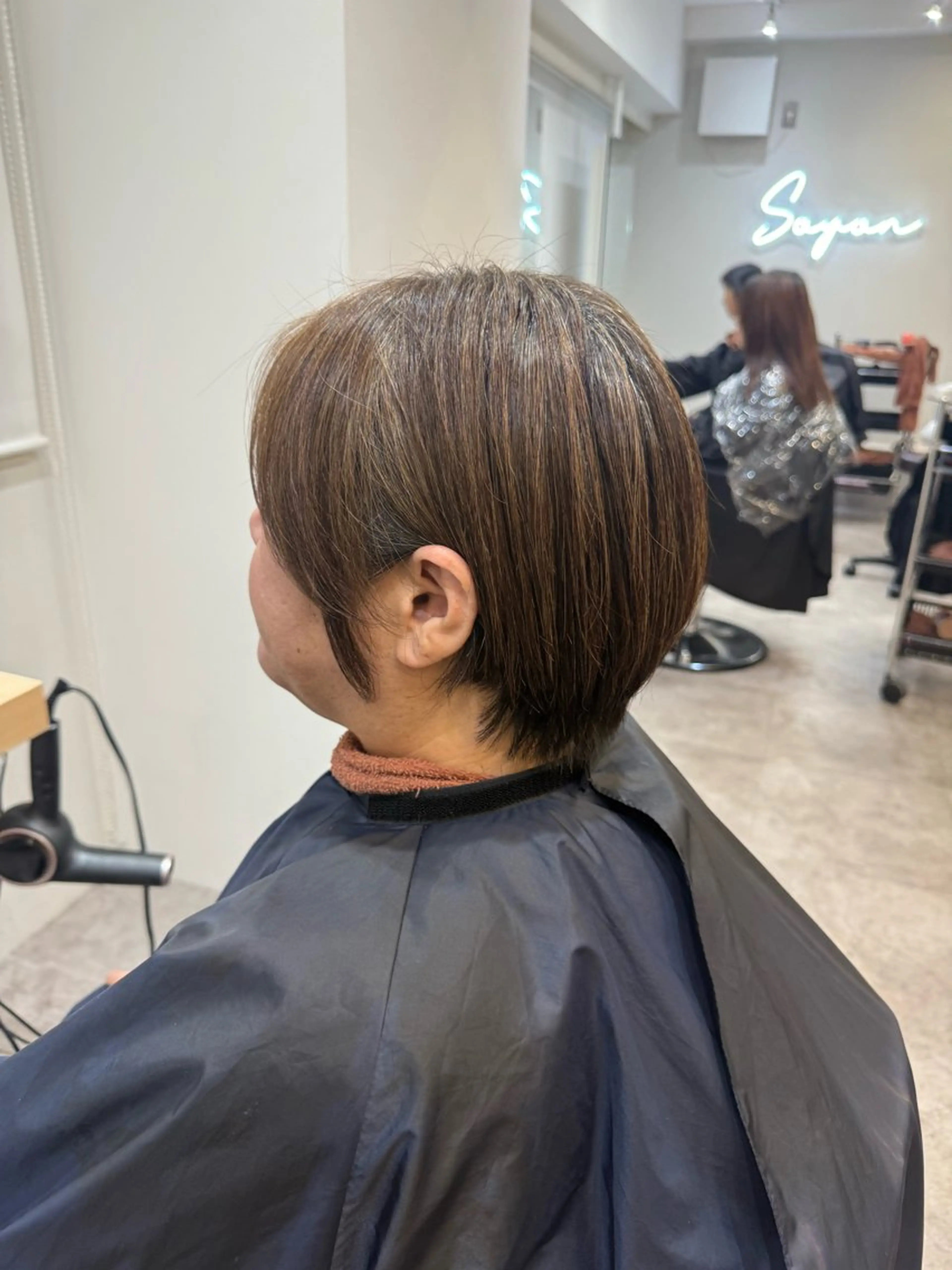 ショート ハンサムショート ショートヘア soyon 心斎橋店のヘアスタイル