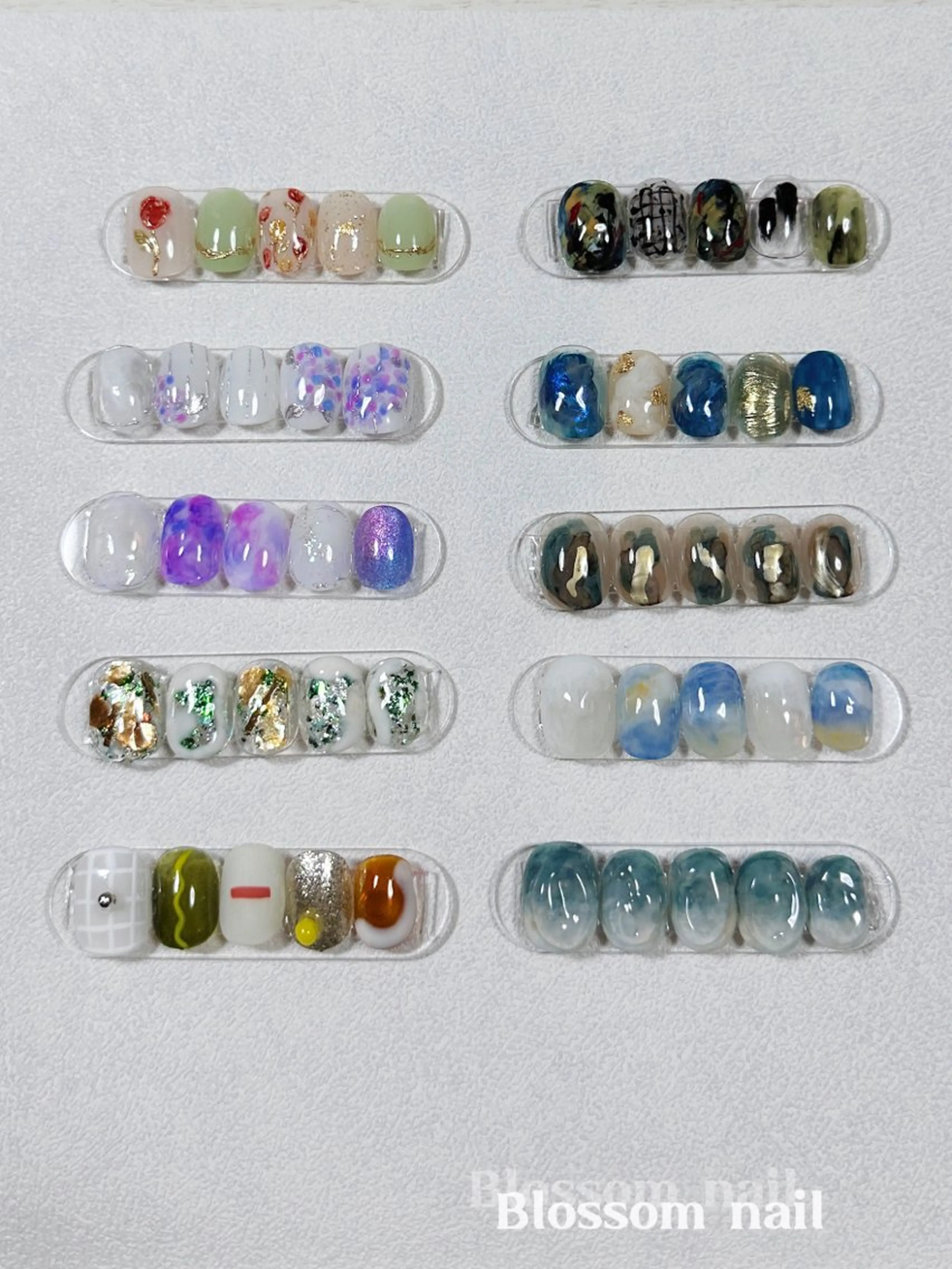 【夏ネイル】定額ニュアンスB　¥9800→8800の写真