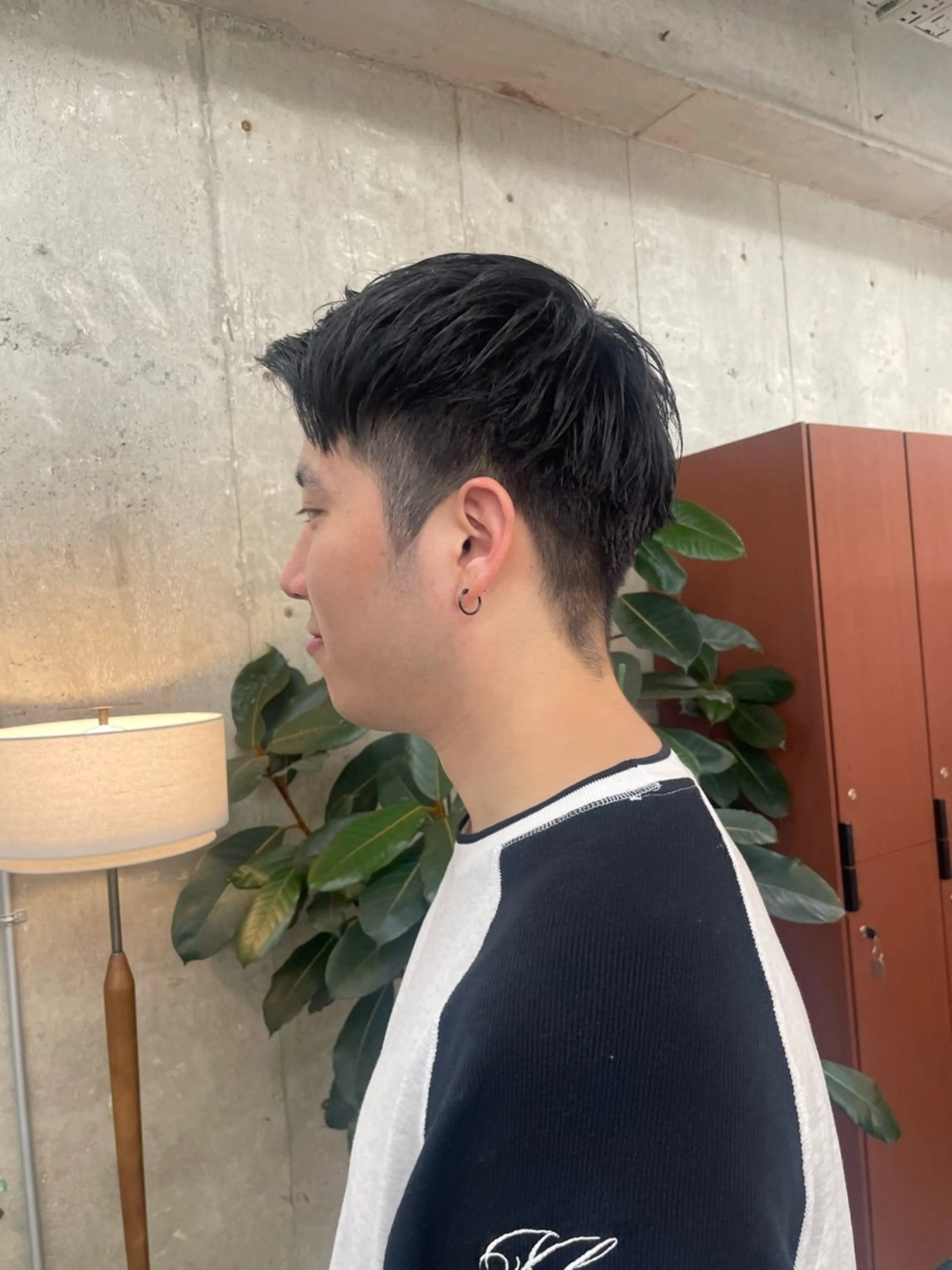 メンズ ボブ/ハイトーン YUIのヘアスタイル