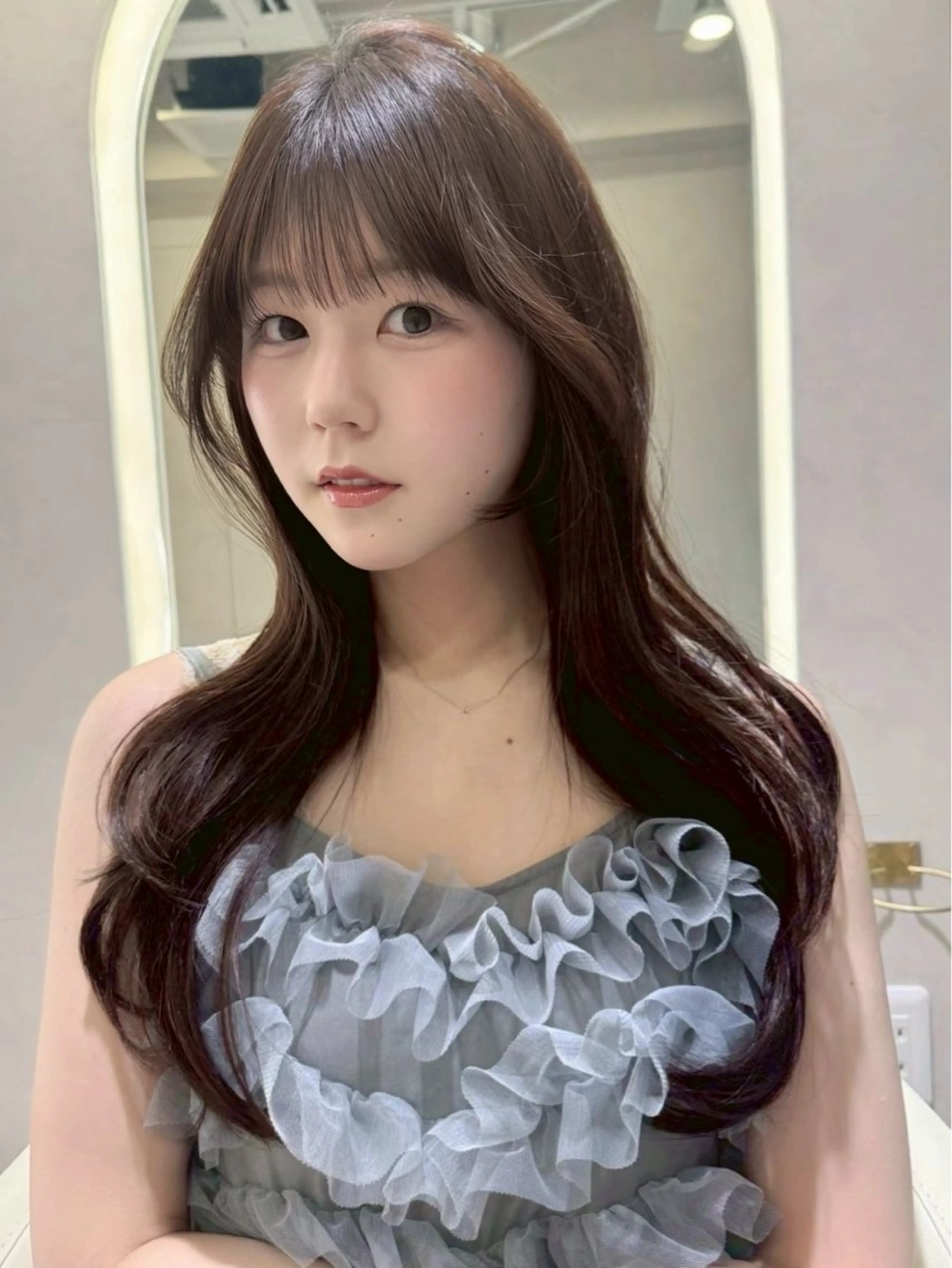 ロング 小林 美月  透明感カラーのヘアスタイル