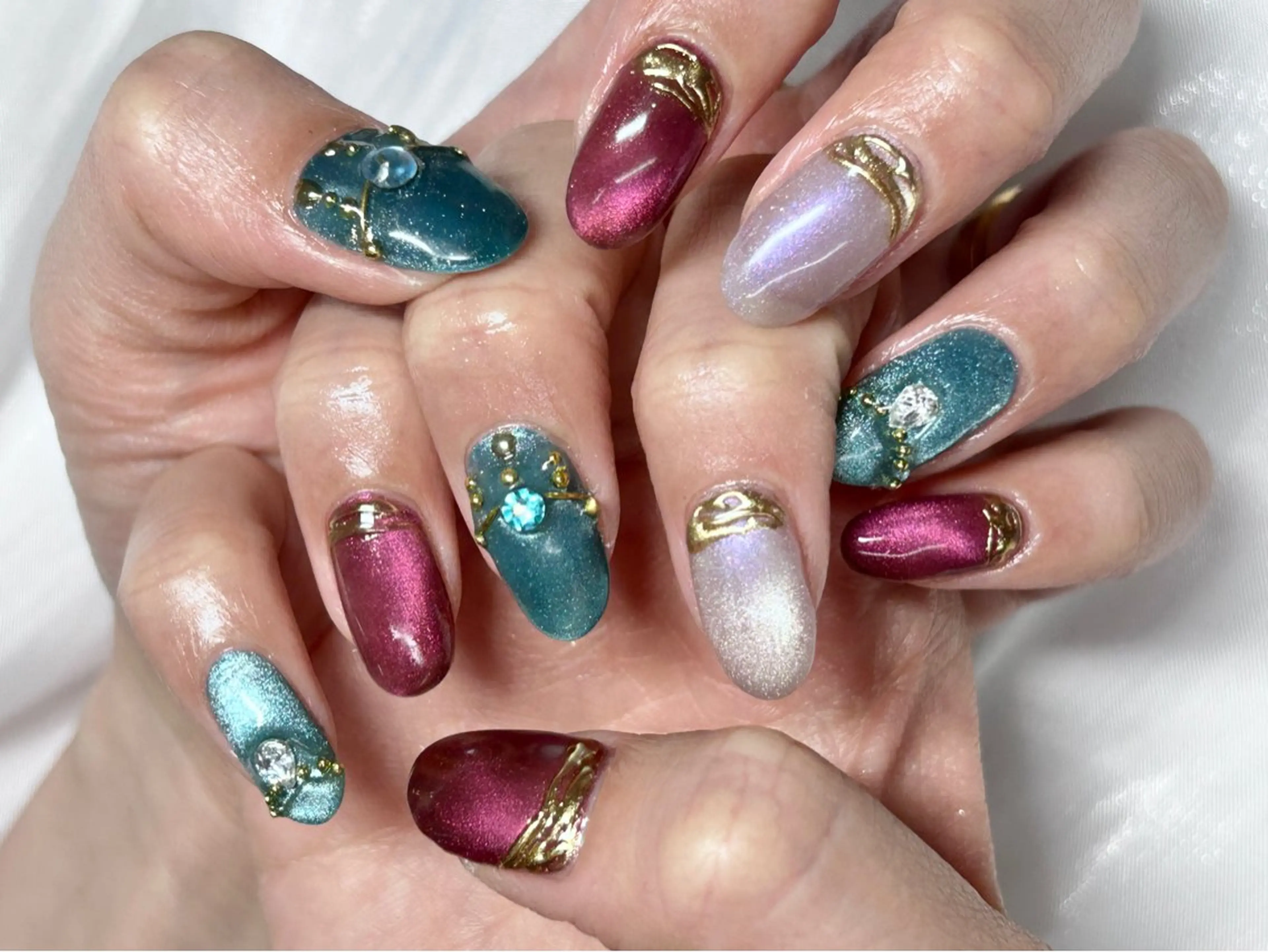 ネイル hello.nail所属・Horie 雪のネイルデザイン