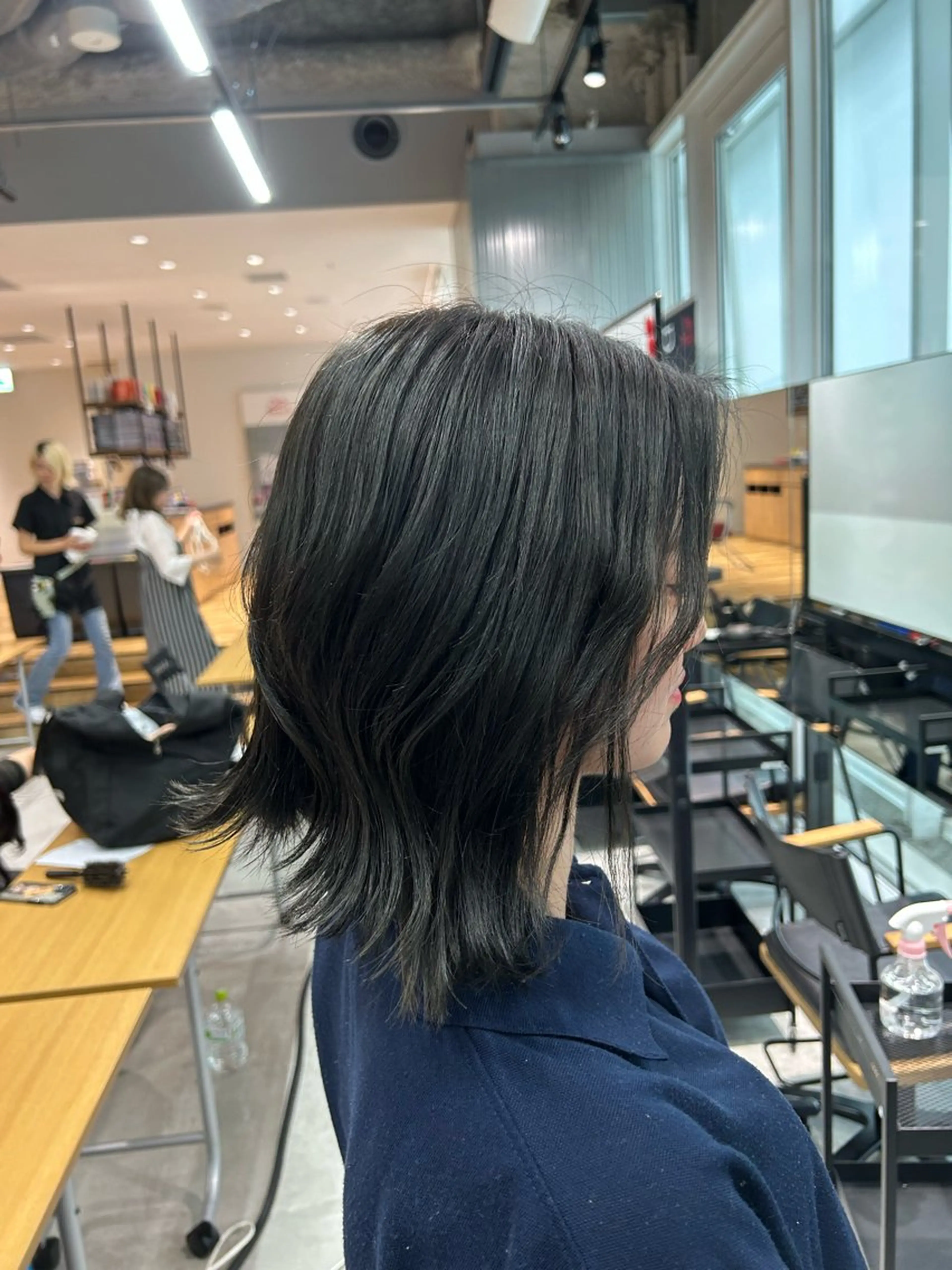 ミディアム ヘアカラー ヘアメイクwill野田阪神店所属・石井 悠のヘアスタイル