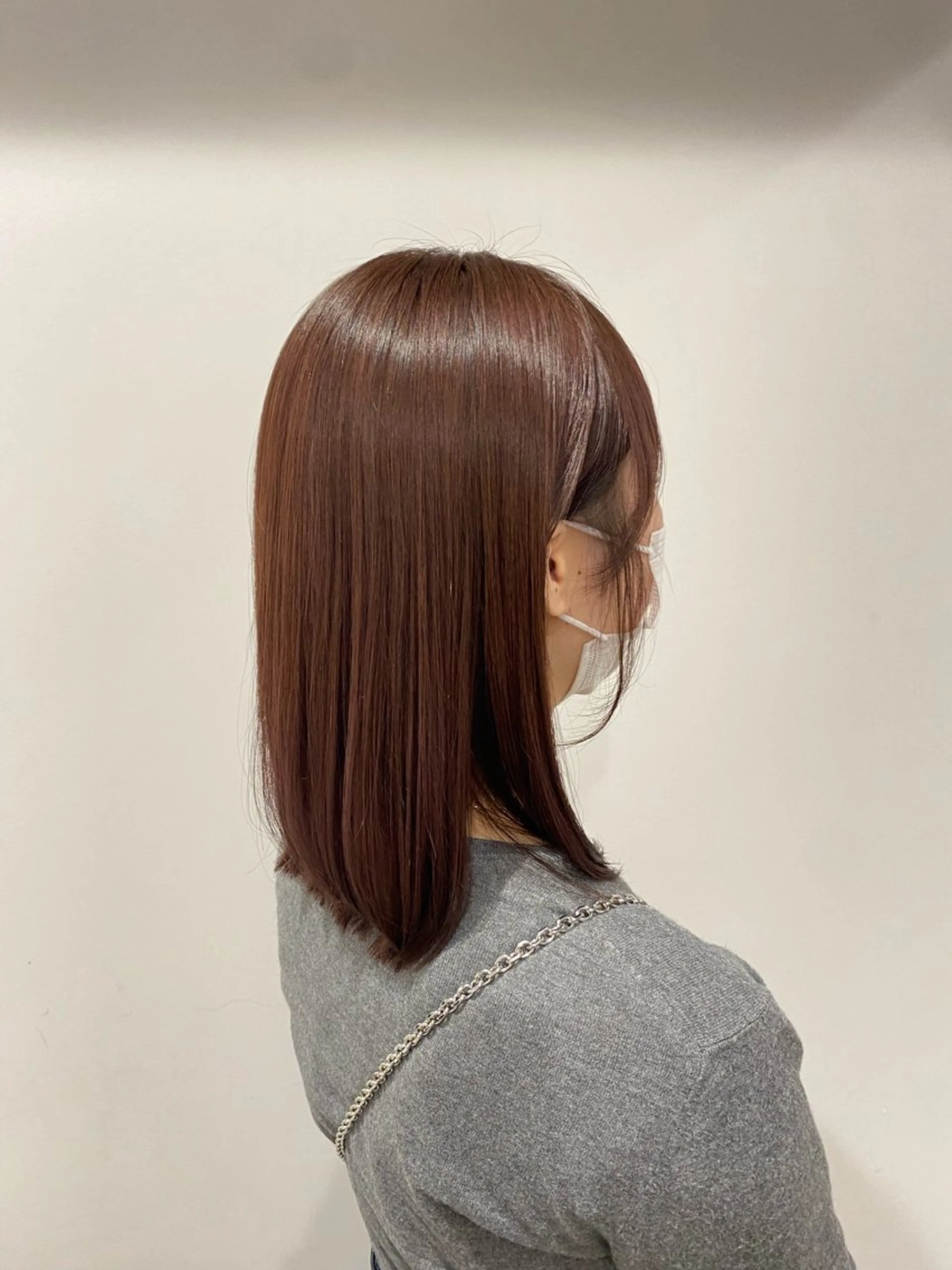 カラー ブラウンカラー ピンクカラー カット ヘアカラー ブリーチ無しダブル カラー / LINAのヘアスタイル