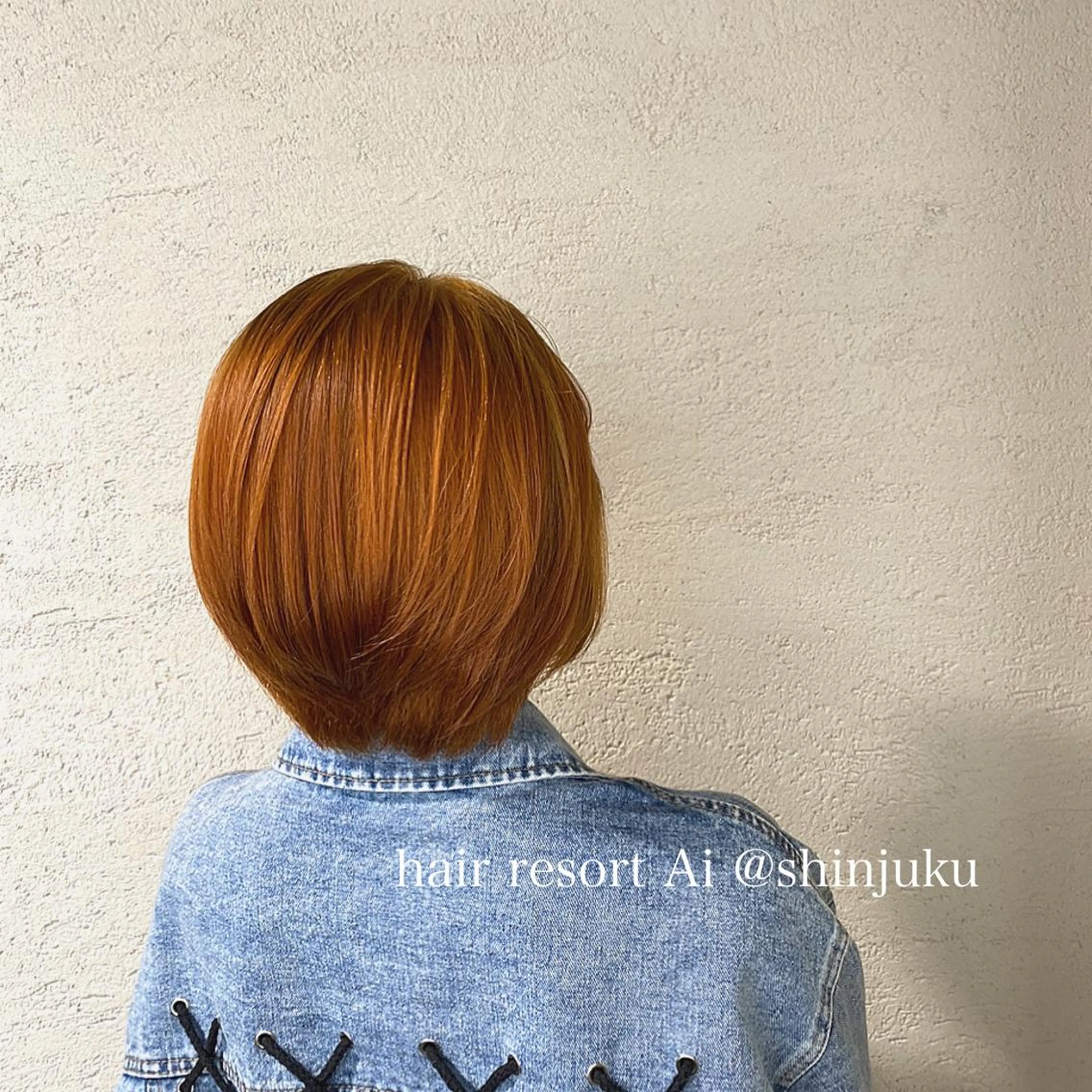 ショート カラー オレンジ ♡ヘアアレンジ♡ naraのヘアスタイル