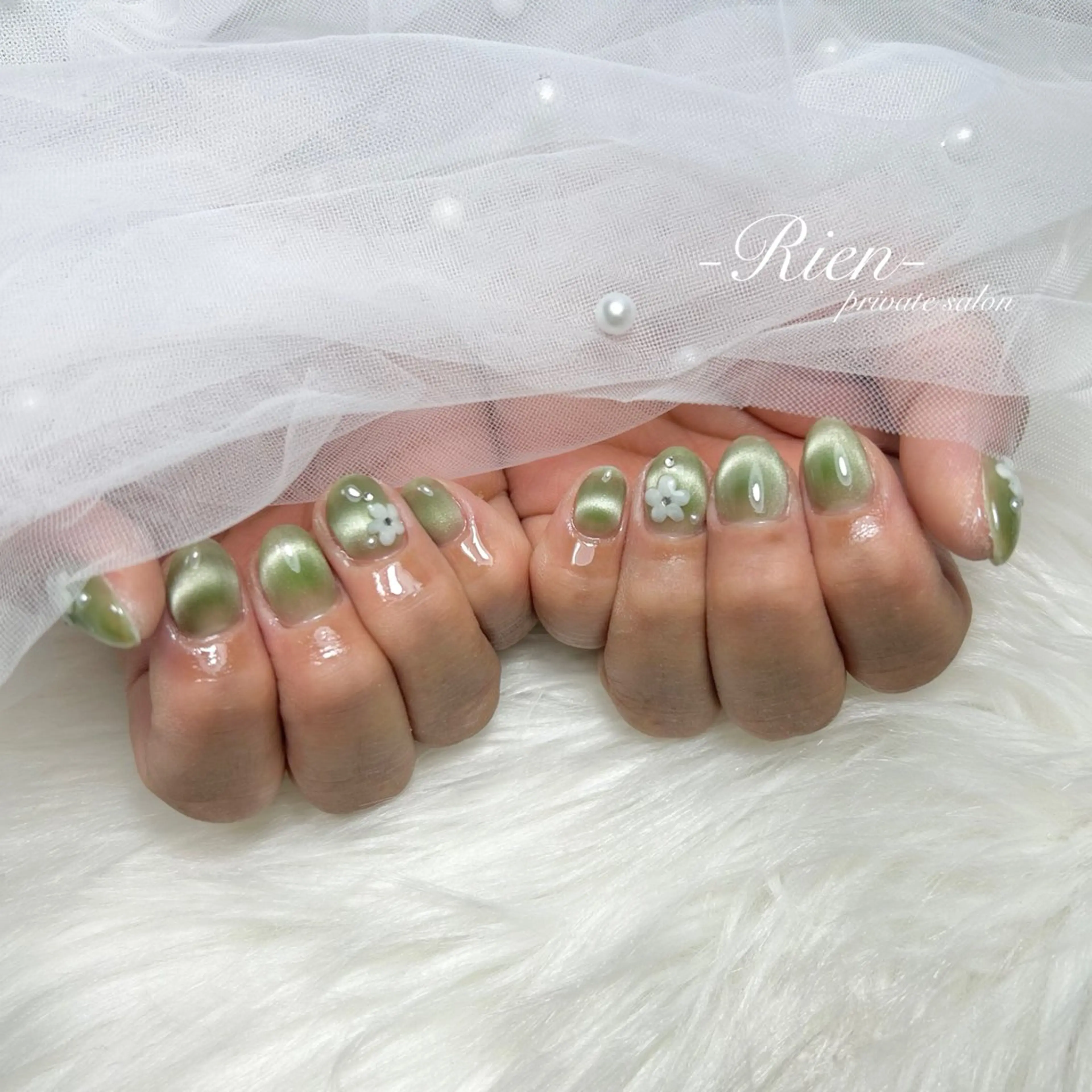 ネイル ハンドネイル -Rien- プライベートサロンのネイルデザイン