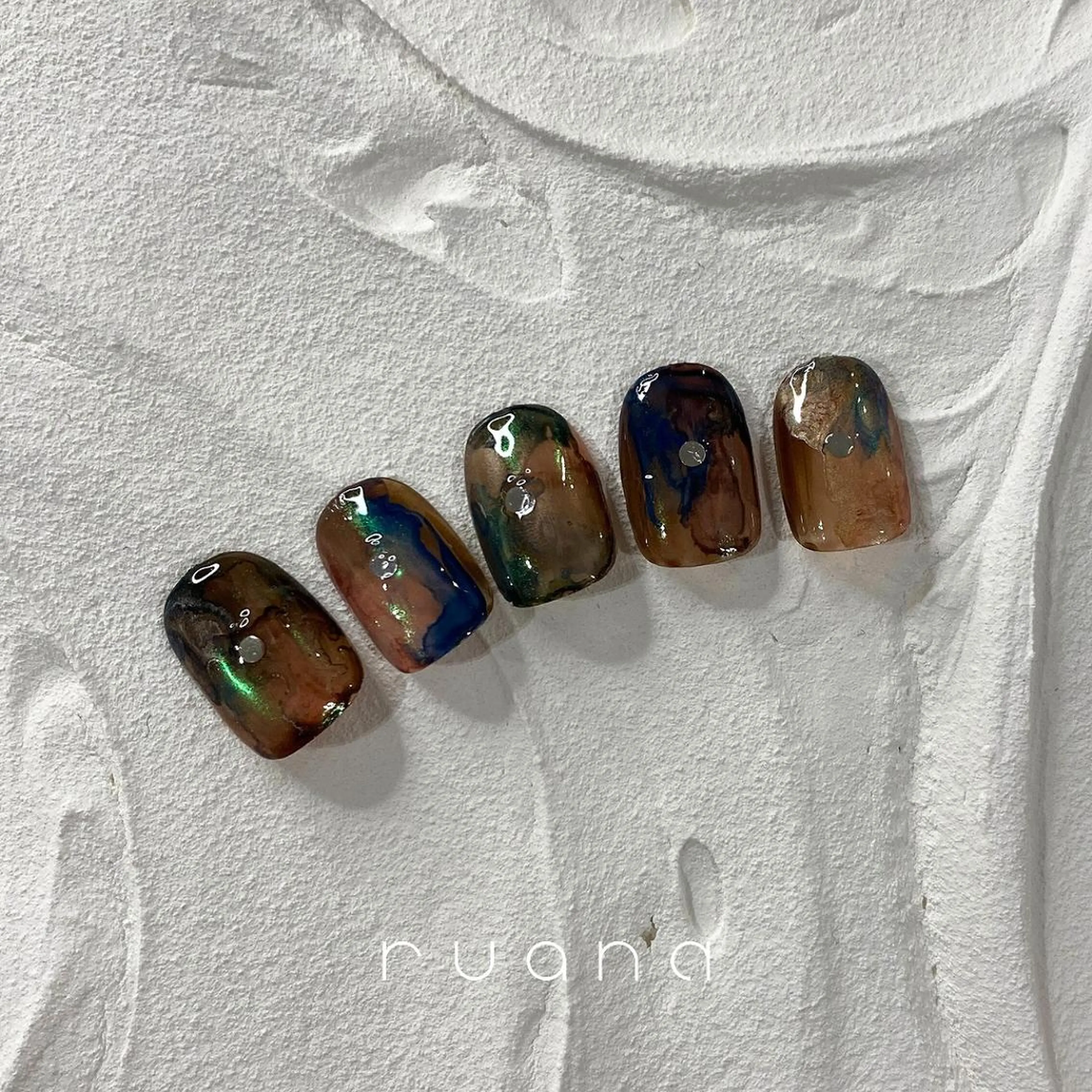 ネイル ハンドネイル 阿武 美海のネイルデザイン