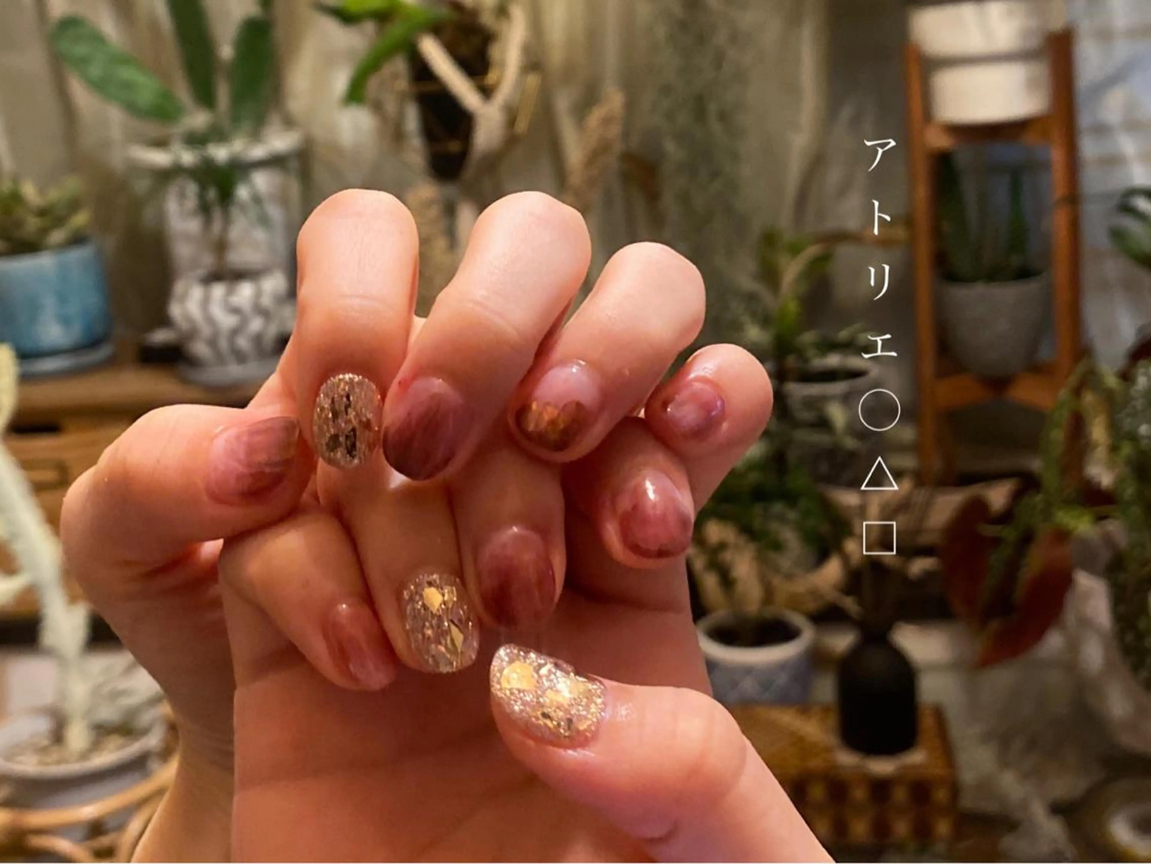 ネイル ハンドネイル アトリエ ○△□のネイルデザイン