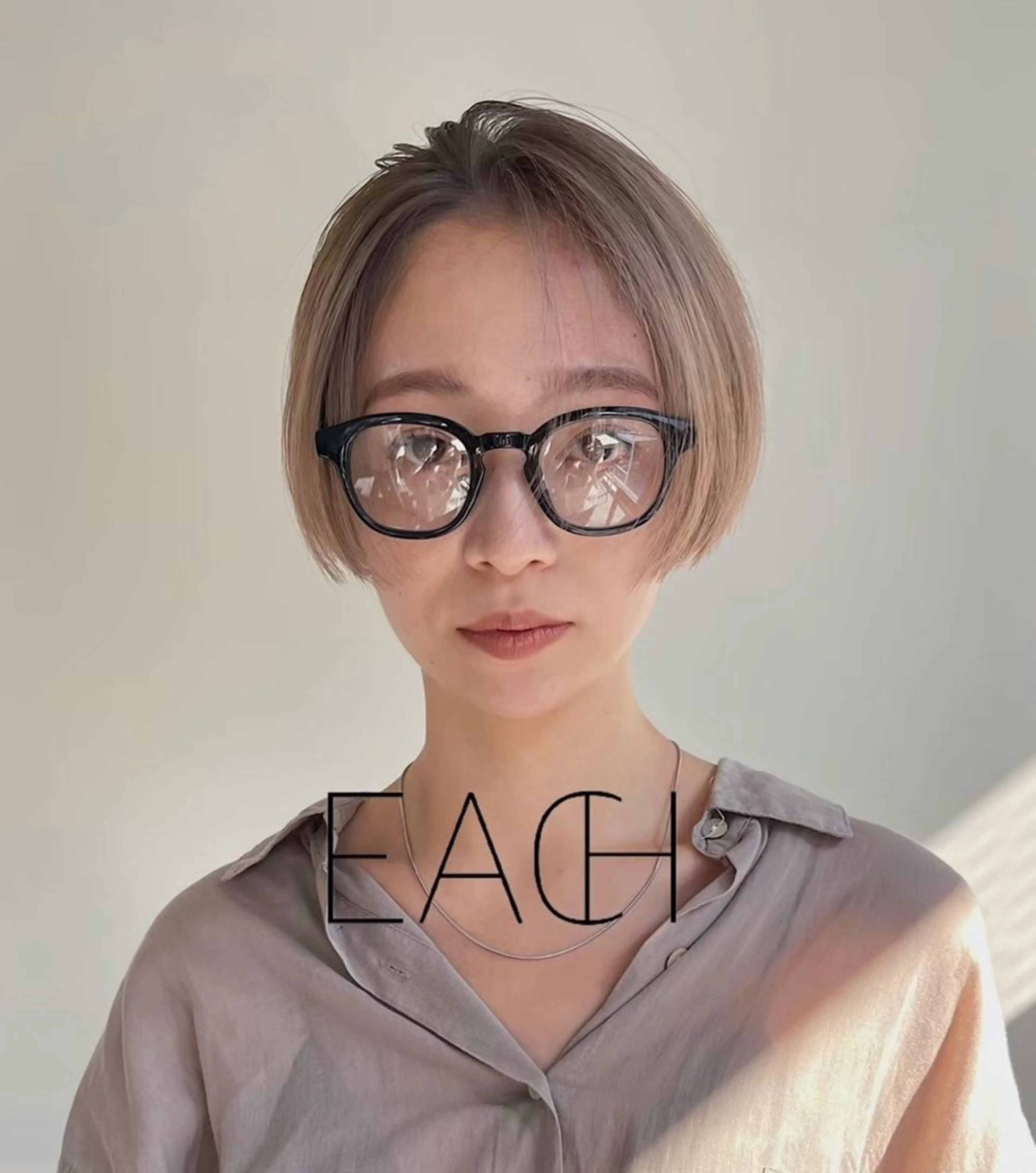 ショート カット ヘアカラー トリートメント EACH(いーち)所属・似合わせレイヤー /小田大樹のヘアスタイル