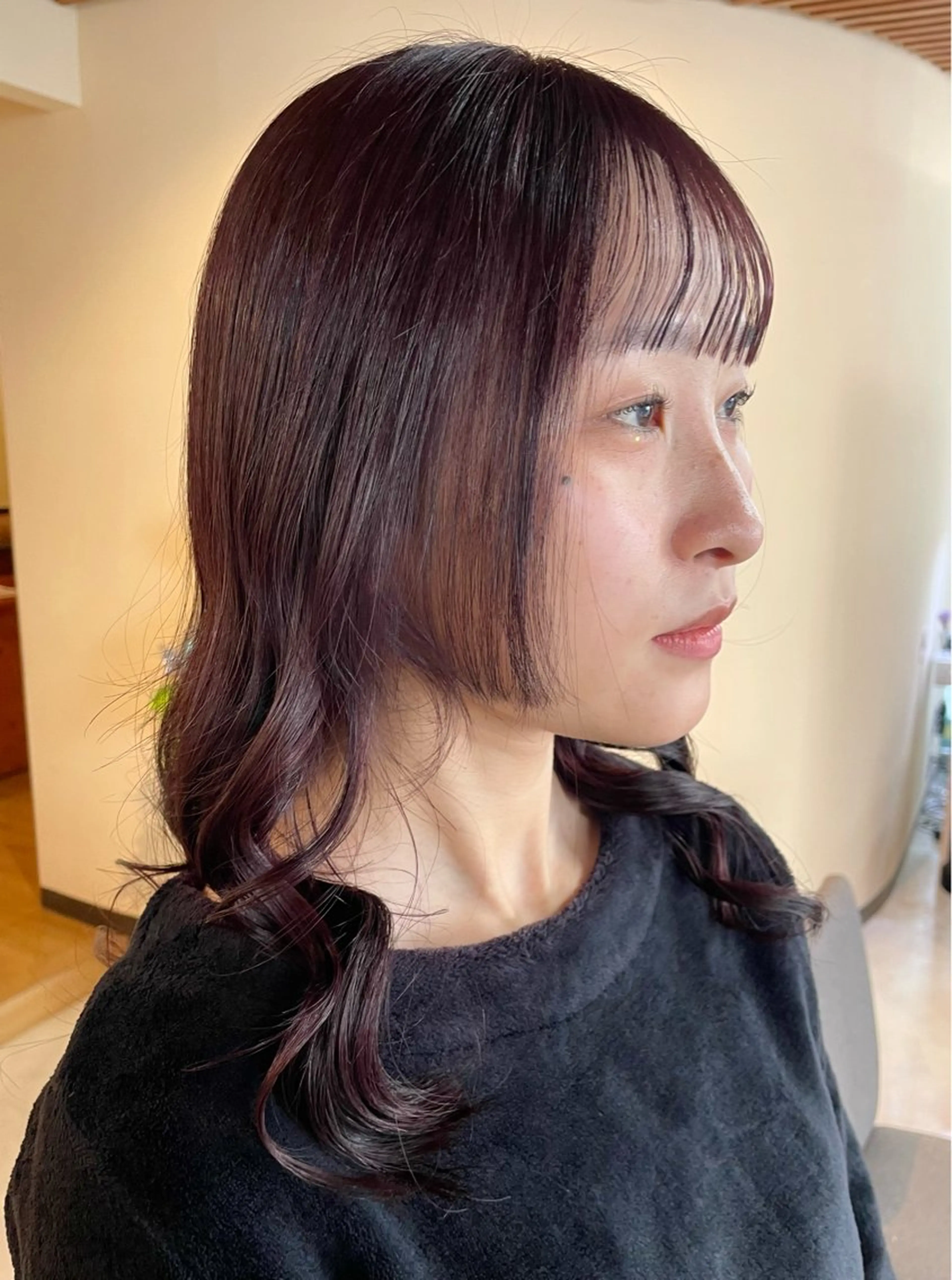 ミディアム 宮本 いぶきのヘアスタイル