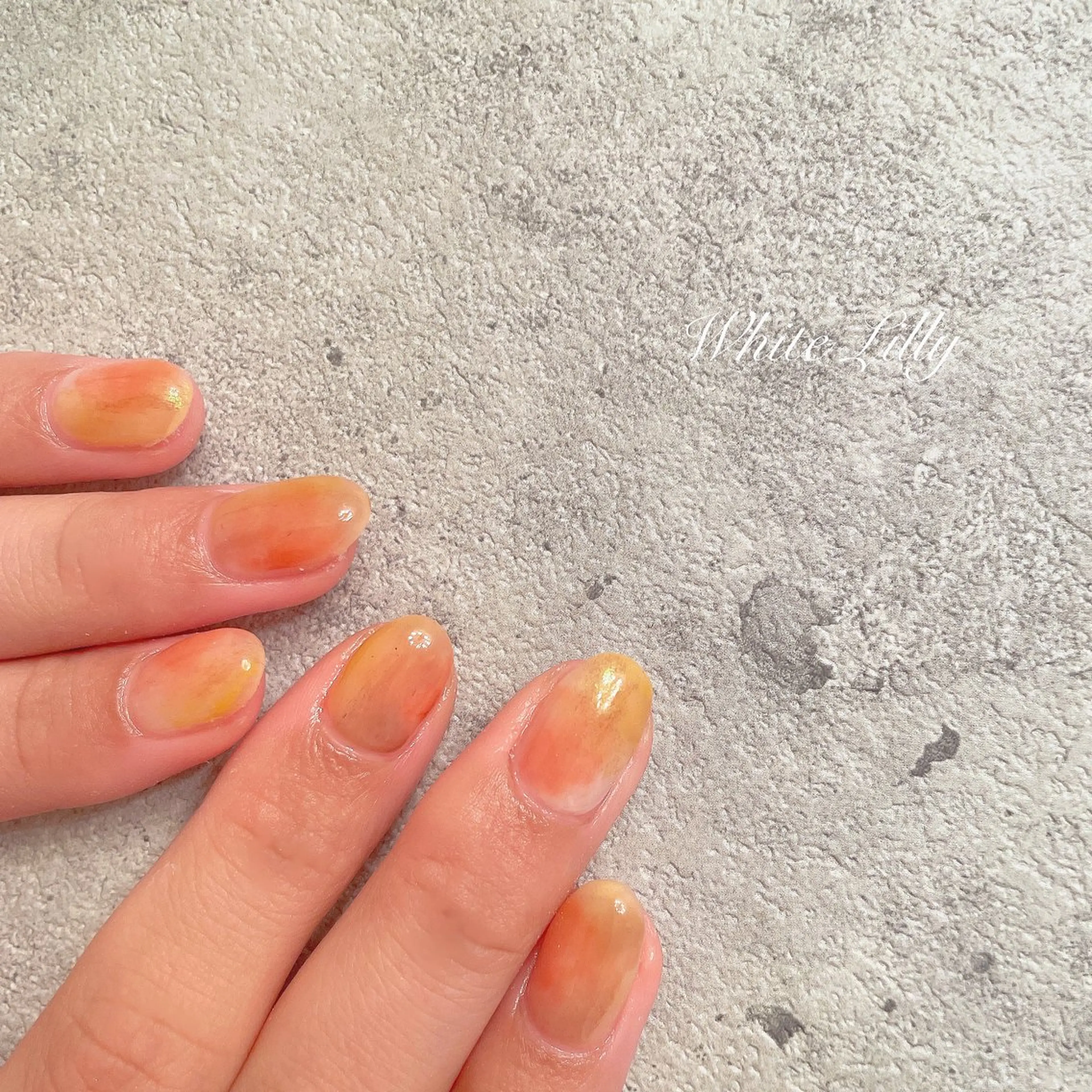 ネイル ハンドネイル White lily所属・牧田 雅世のネイルデザイン