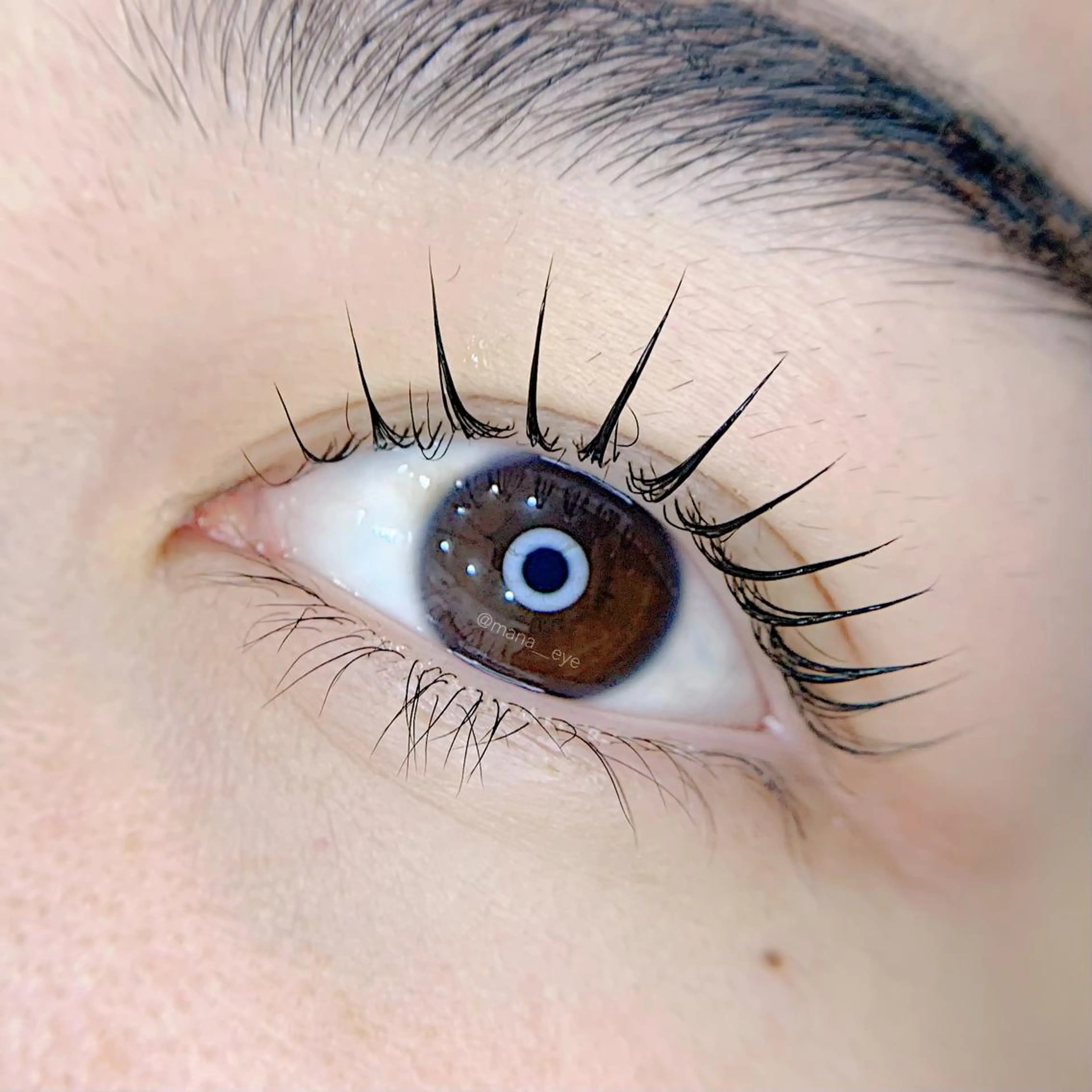 マツエク・マツパ パリジェンヌラッシュリフト マツパ Lani🌺 アイリストMANAのマツエク・マツパデザイン