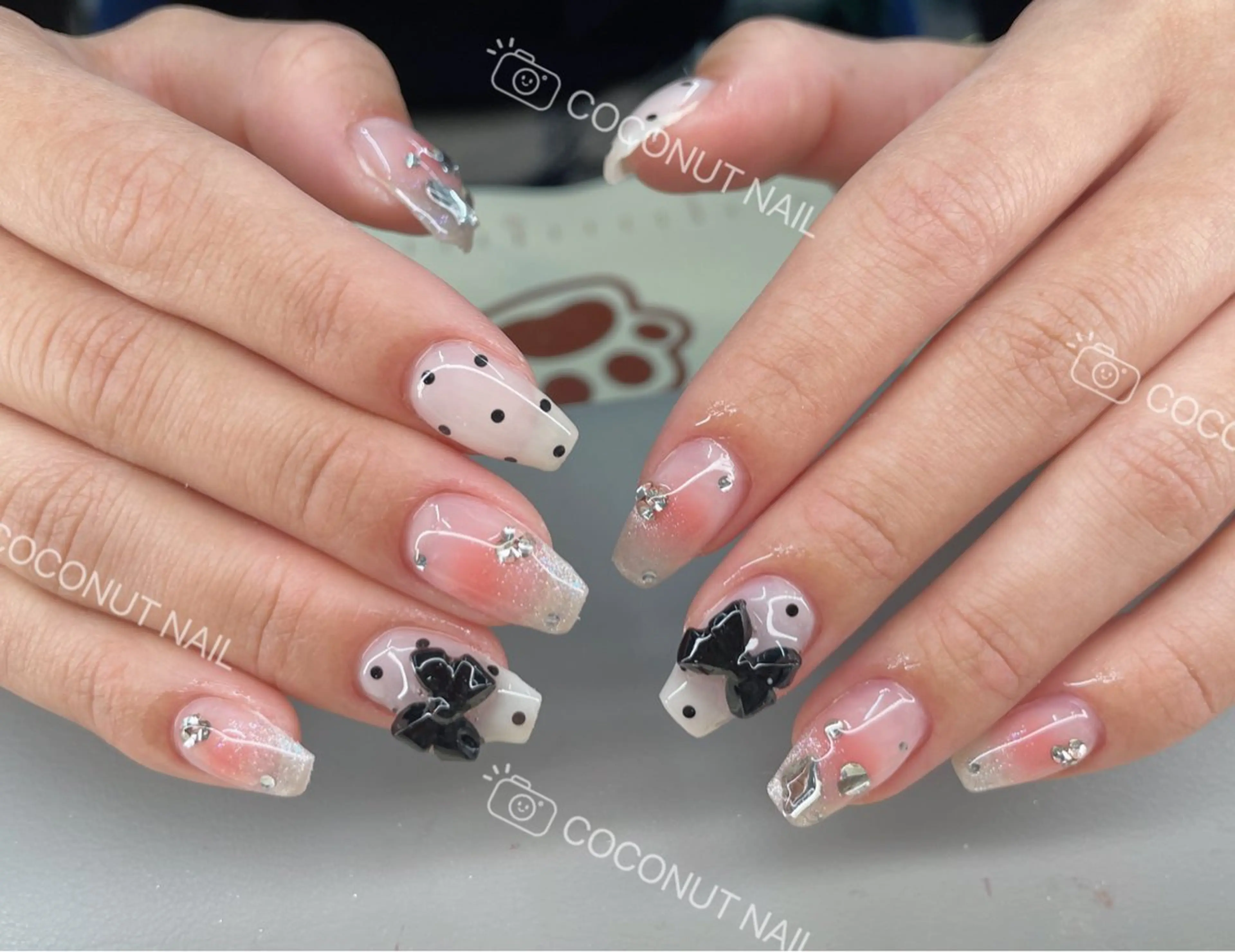 ネイル ハンドネイル 神田 ココナッツのネイルデザイン