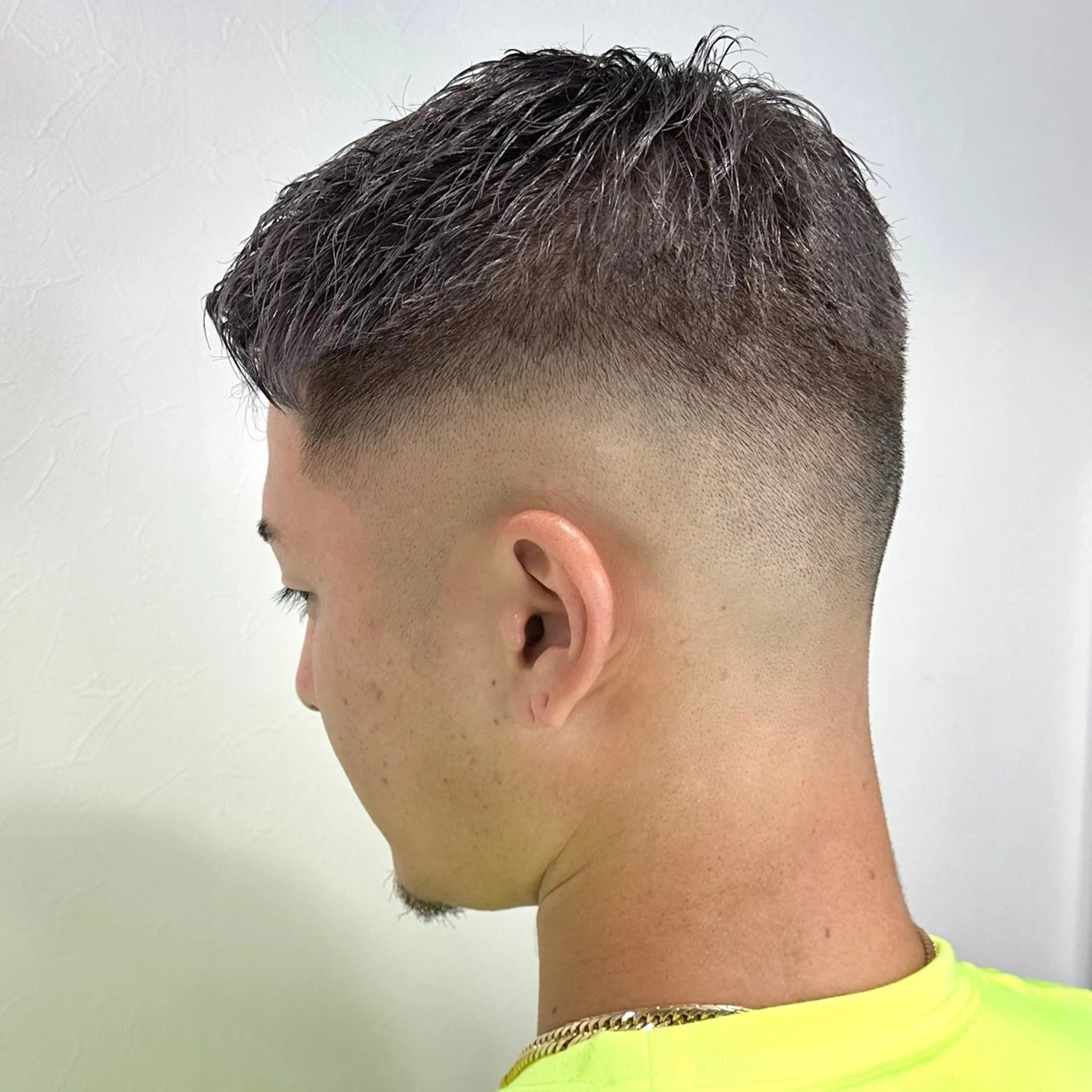 ショート メンズ 韓国レイヤーカット要 暗透カラー📓吉祥寺のヘアスタイル