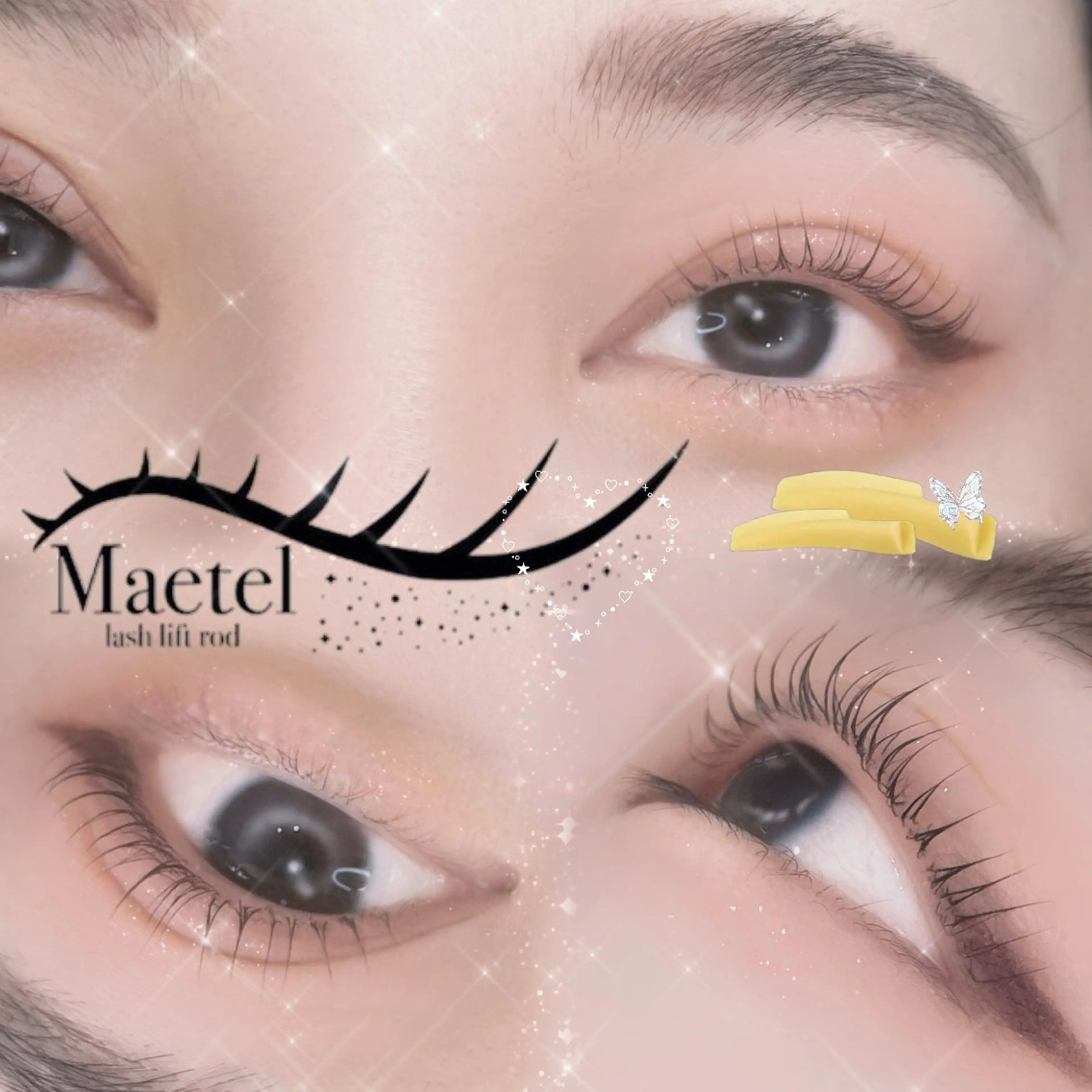 マツエク・マツパ マツパ mahina所属・ビューティサロン mahina⋆☽·̩のマツエク・マツパデザイン