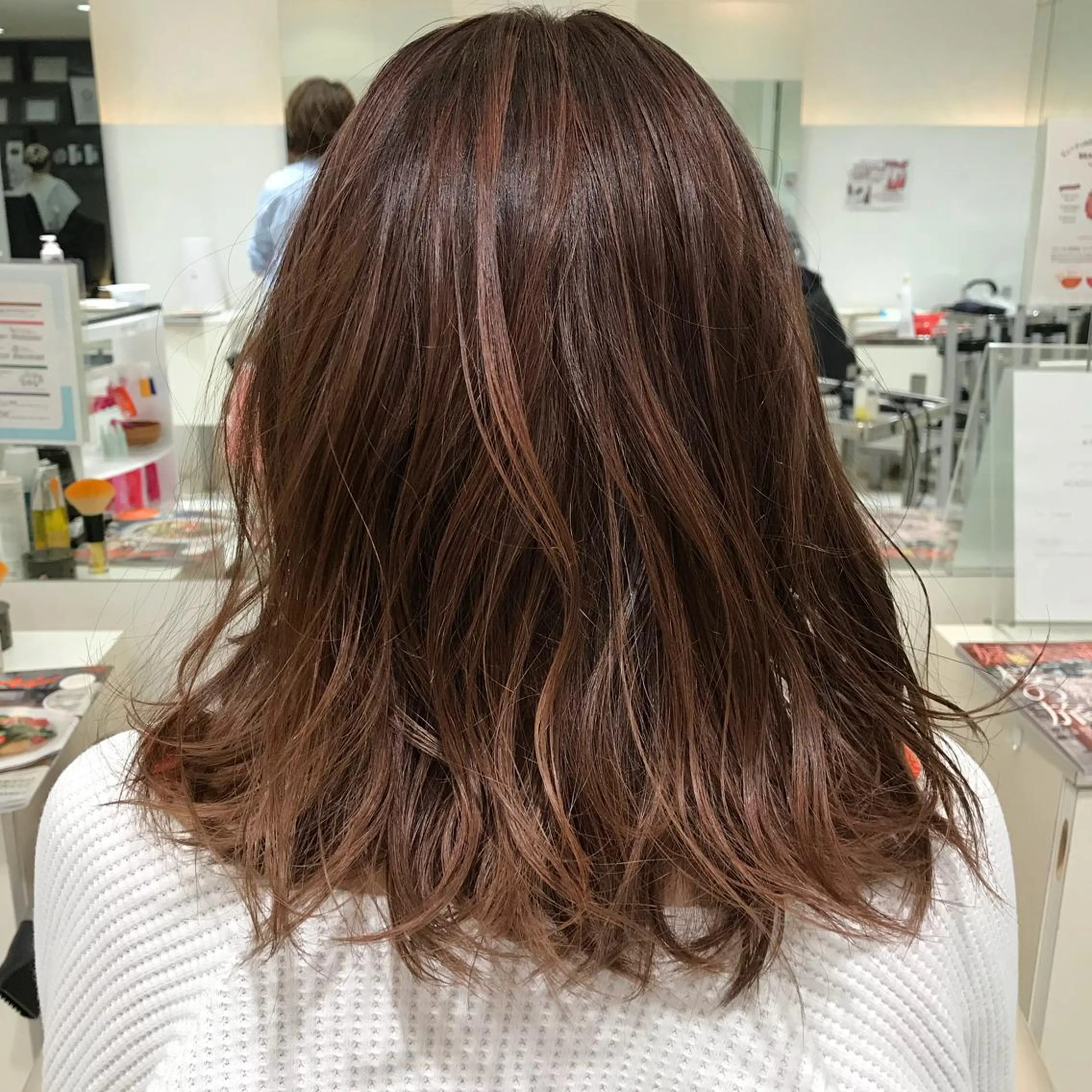 ミディアム カラー ケンジアネッタ Men'sのヘアスタイル