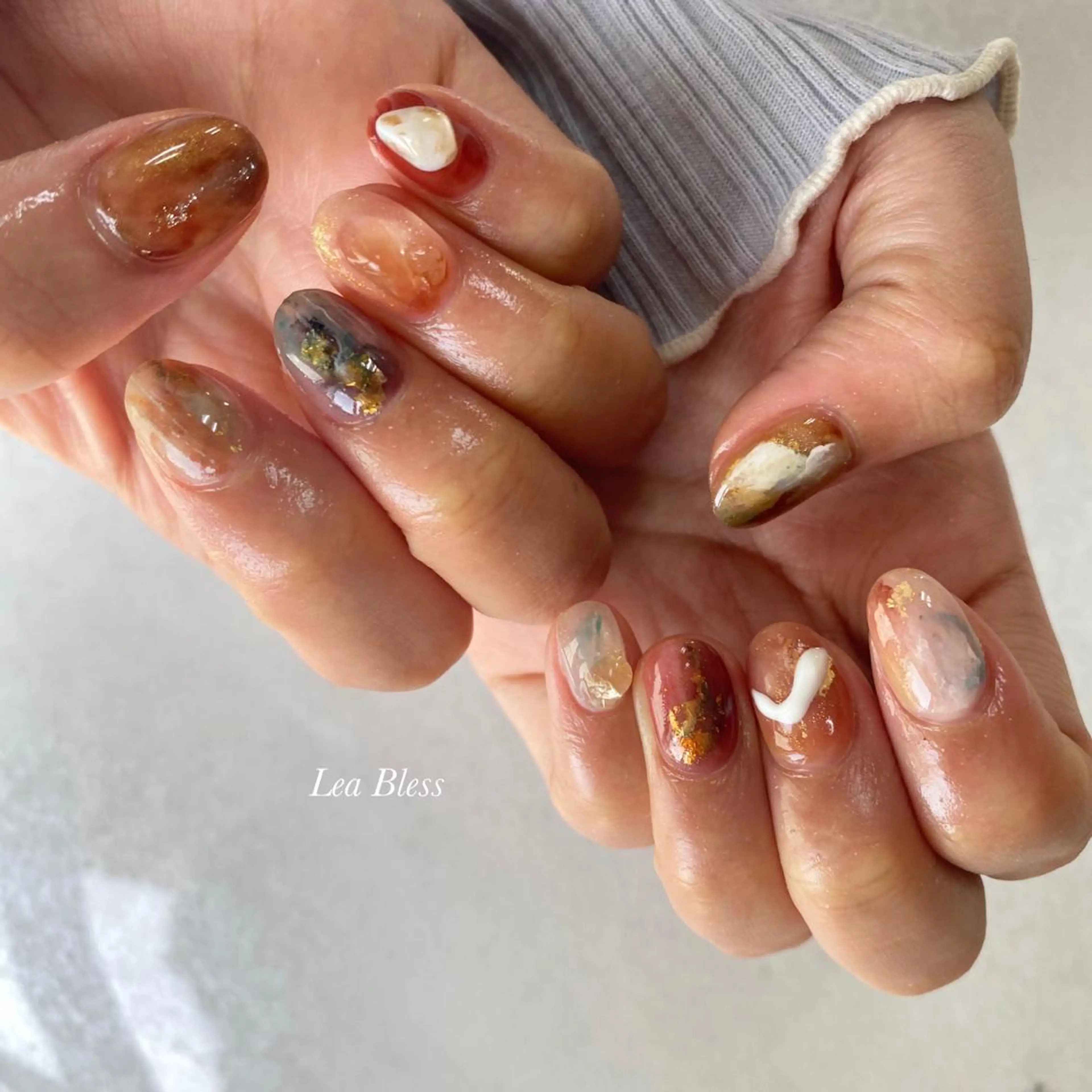 ネイル Lea Bless 河原町のネイルデザイン
