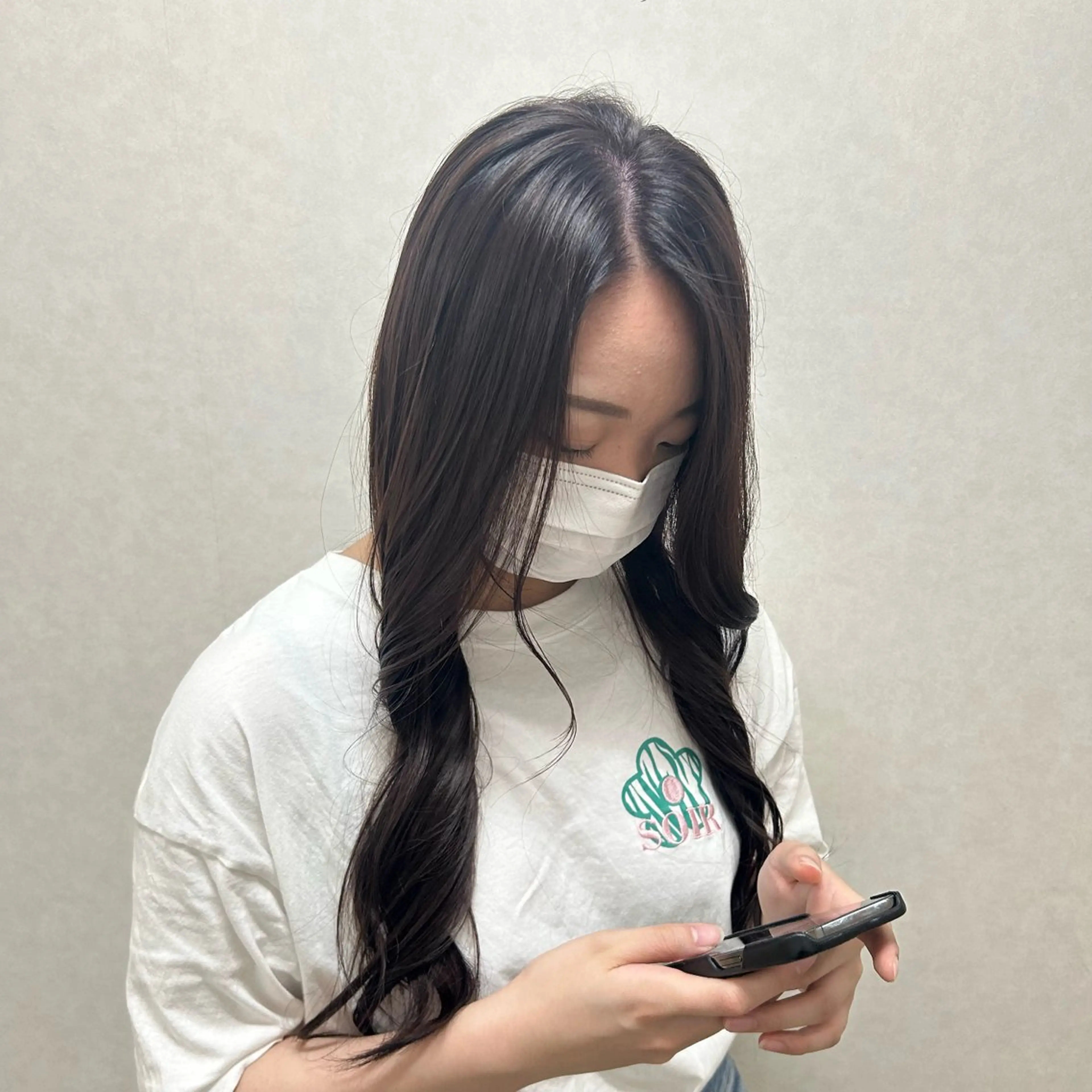 〖カラーリスト限定クーポン〗ワンカラー＋ブロー🩰🤍の写真