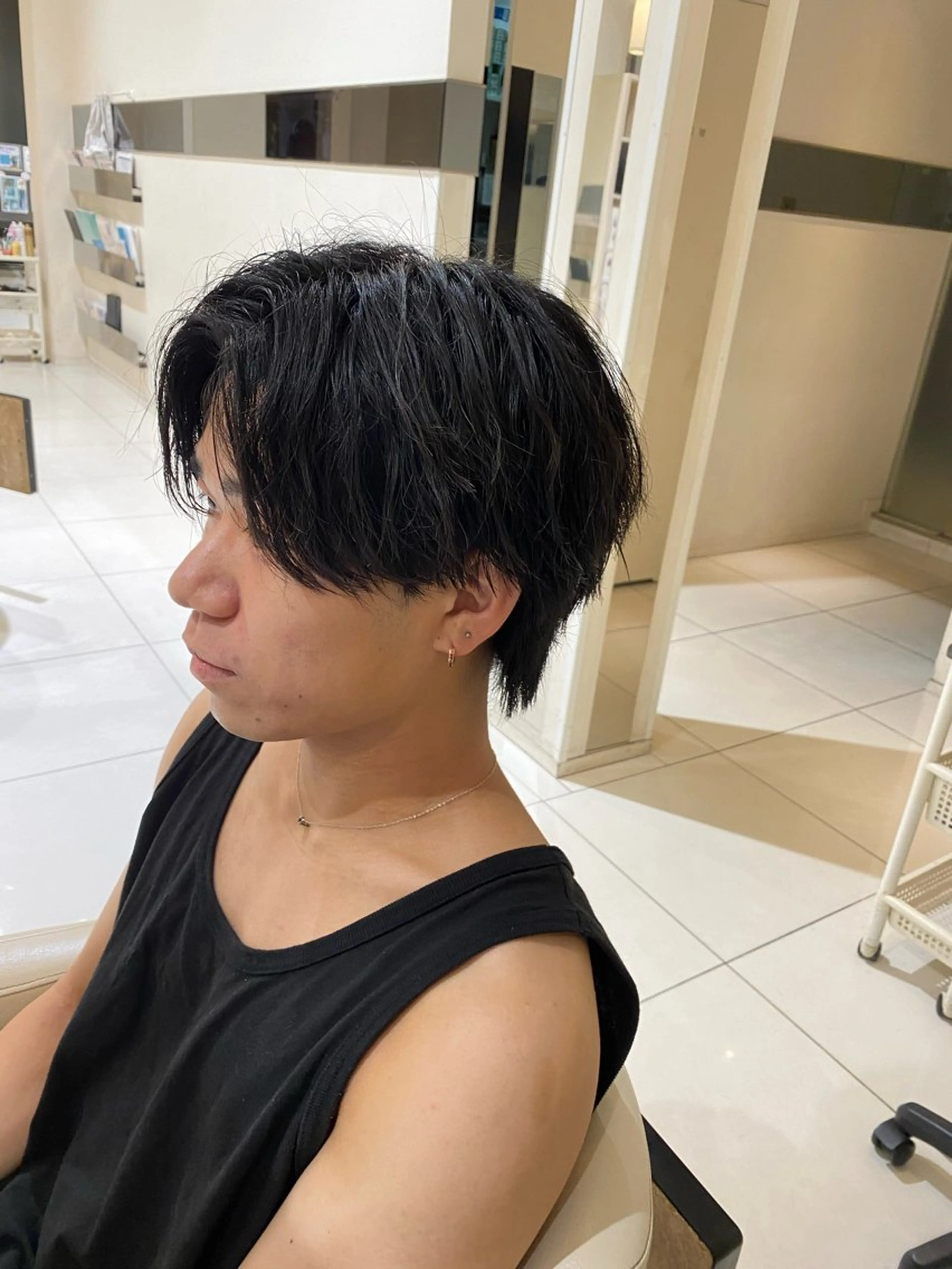 パーマ メンズ メンズパーマ特化 福岡正真のヘアスタイル