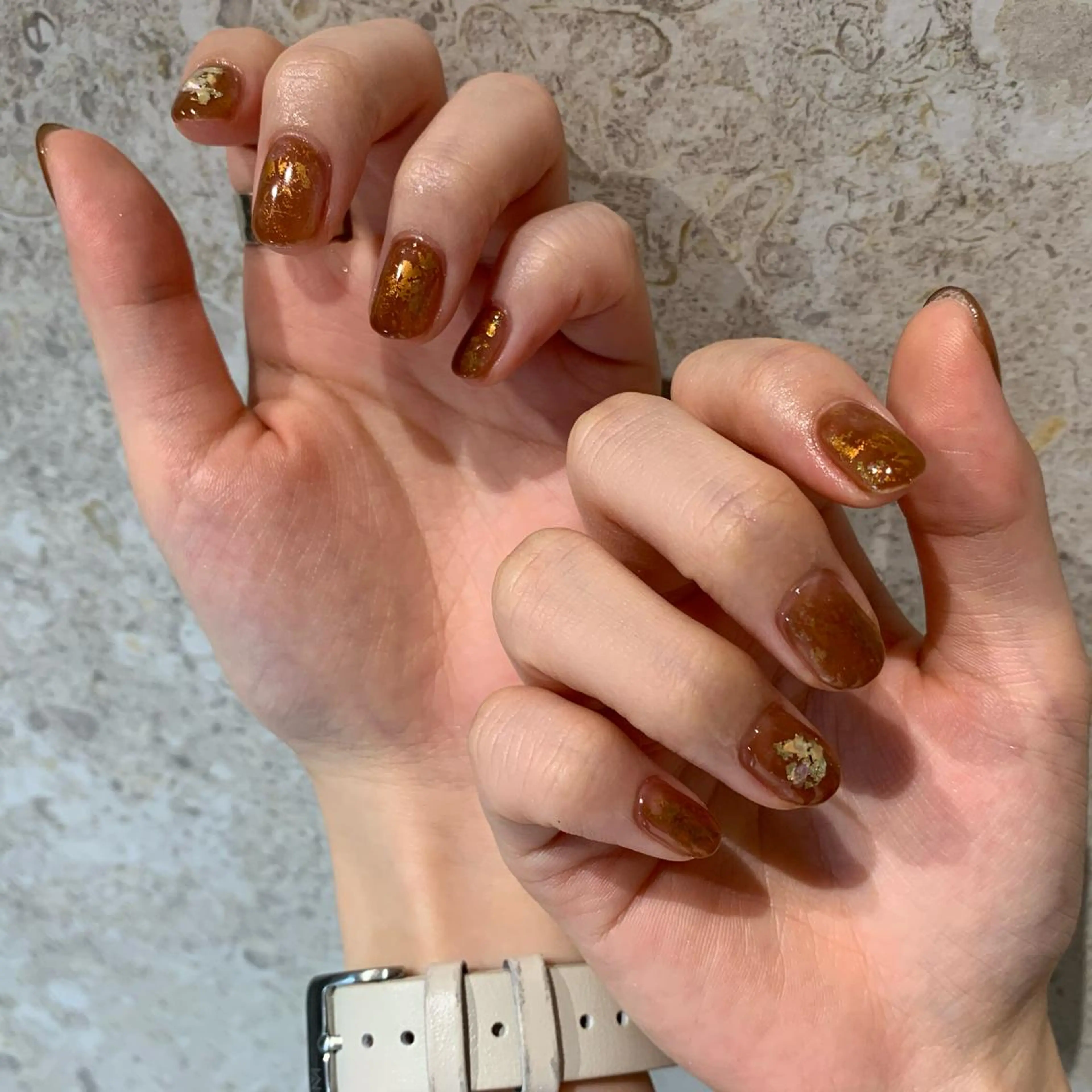 ネイル ニュアンスネイル ハンドネイル ハンドケア esby Loely MIZUKIのネイルデザイン