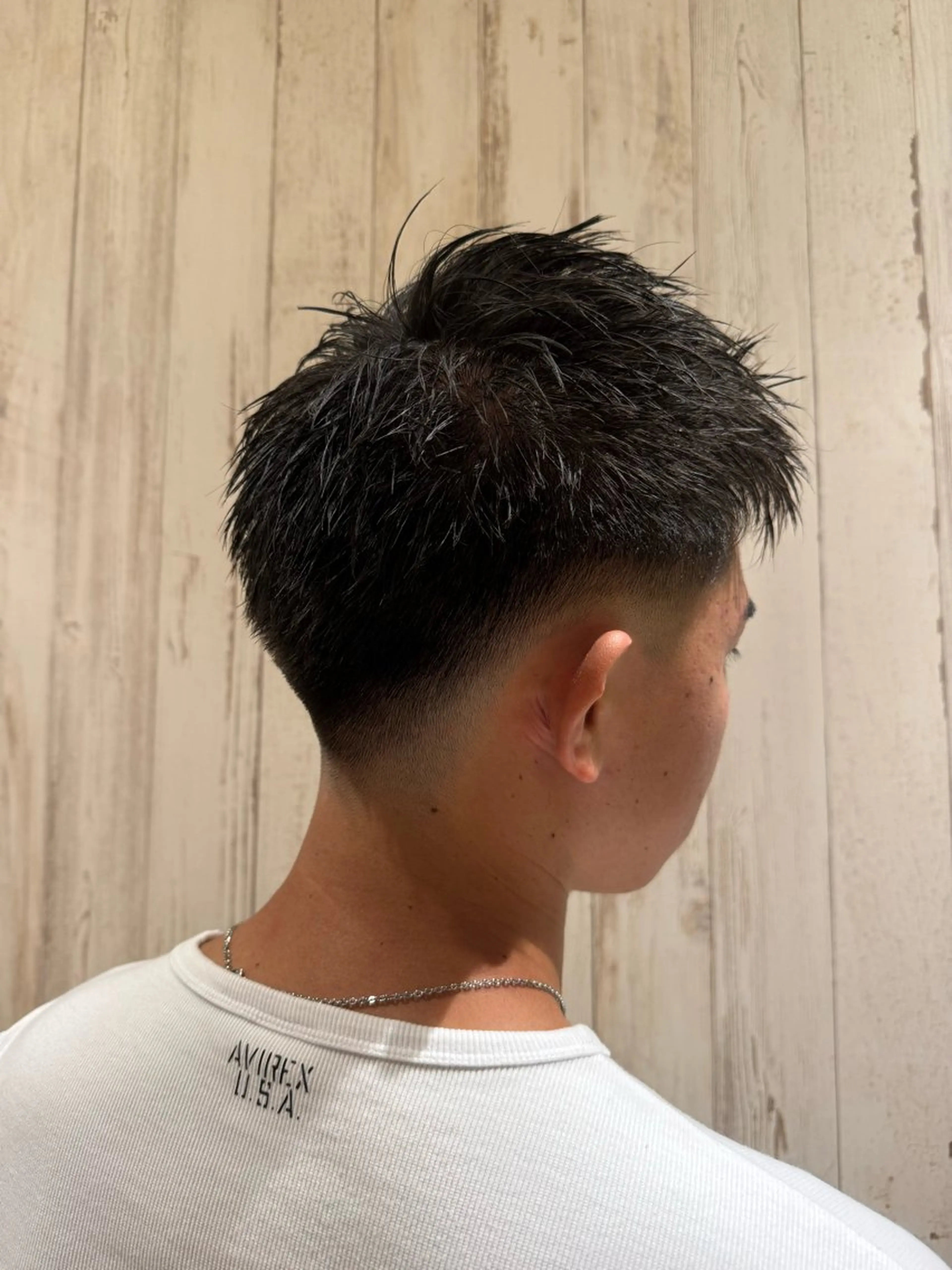 ショート メンズ 増田 祐のヘアスタイル