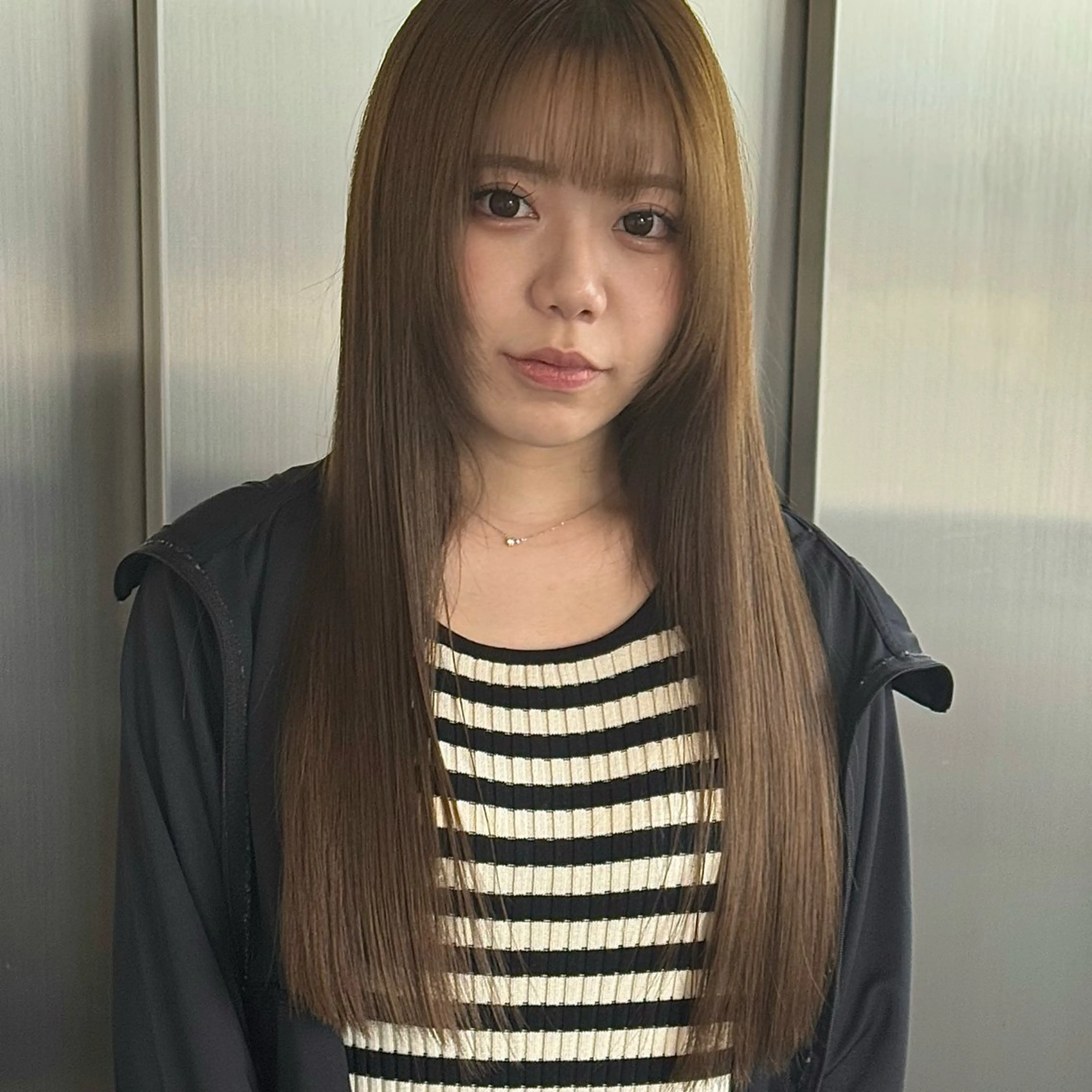 カラー ベージュカラー 透明感カラー 髪質改善 ヘアカラー トリートメント ao - ﾆｭｱﾝｽ ｱﾝﾆｭｲ 大阪梅田のヘアスタイル