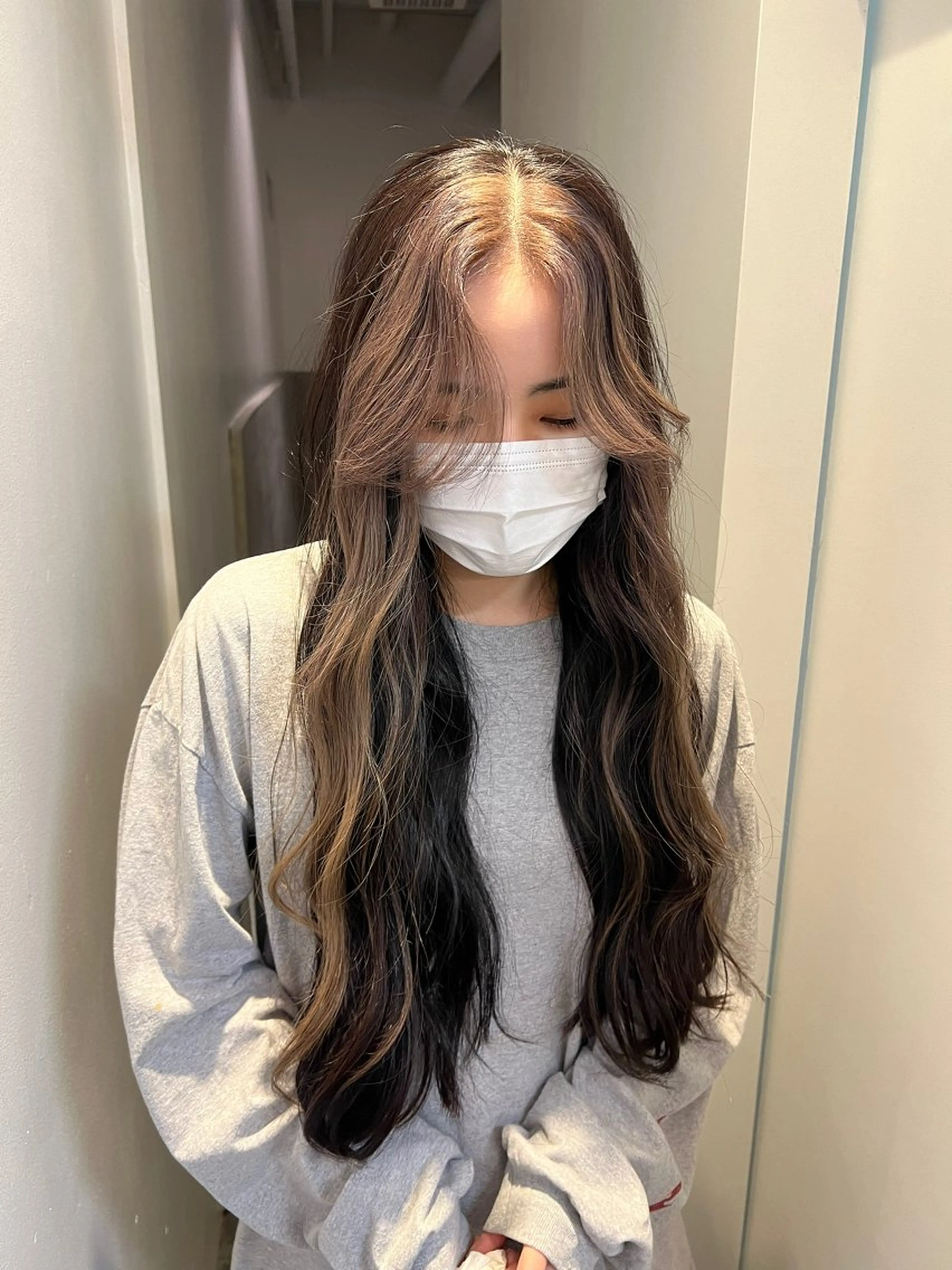 ロング カラー ヘアカラー 鈴木 三保のヘアスタイル