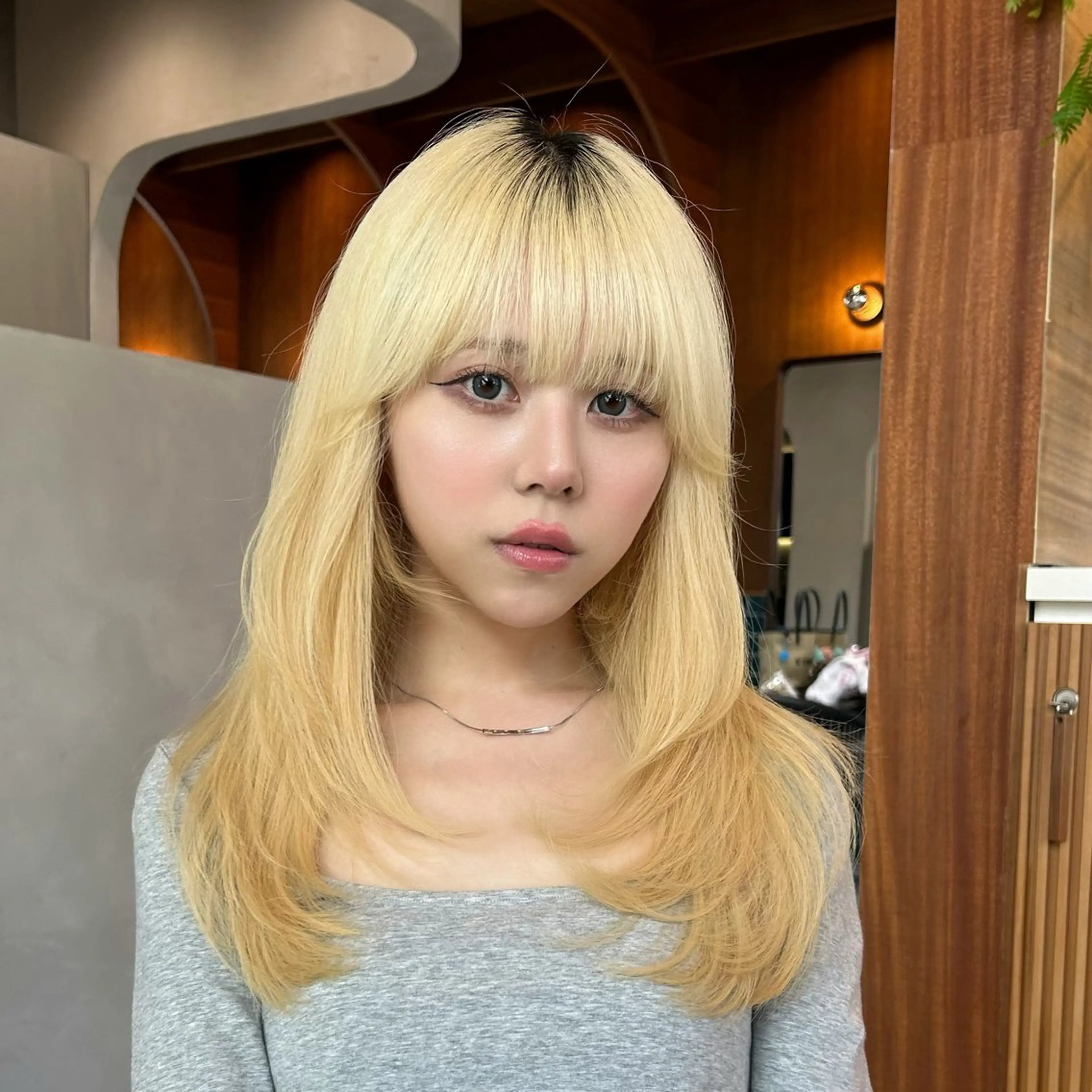 ロング カラー 透明感カラー/ ボブ/レイヤー/小林のヘアスタイル