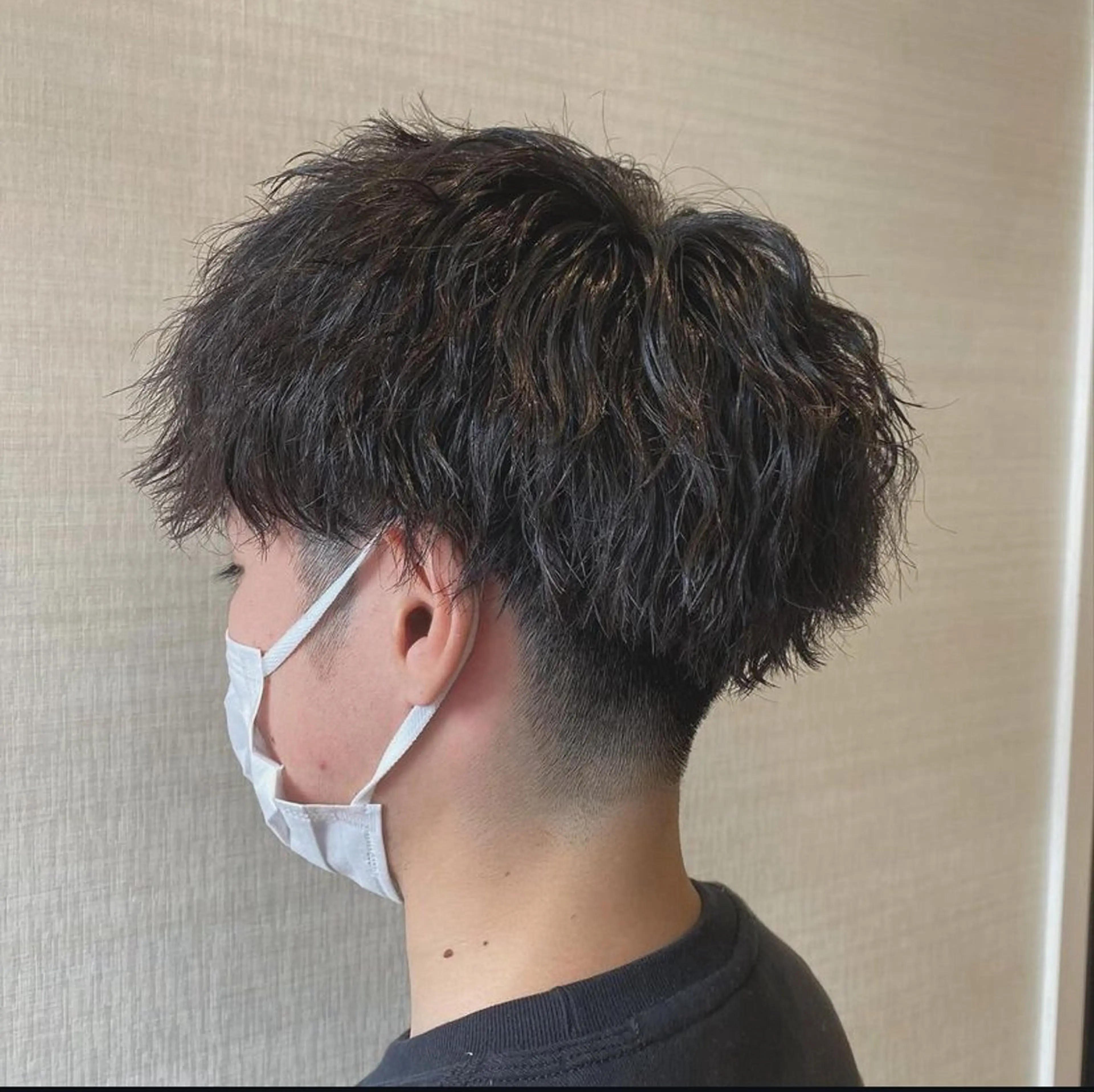 メンズパーマ【モデル】の写真