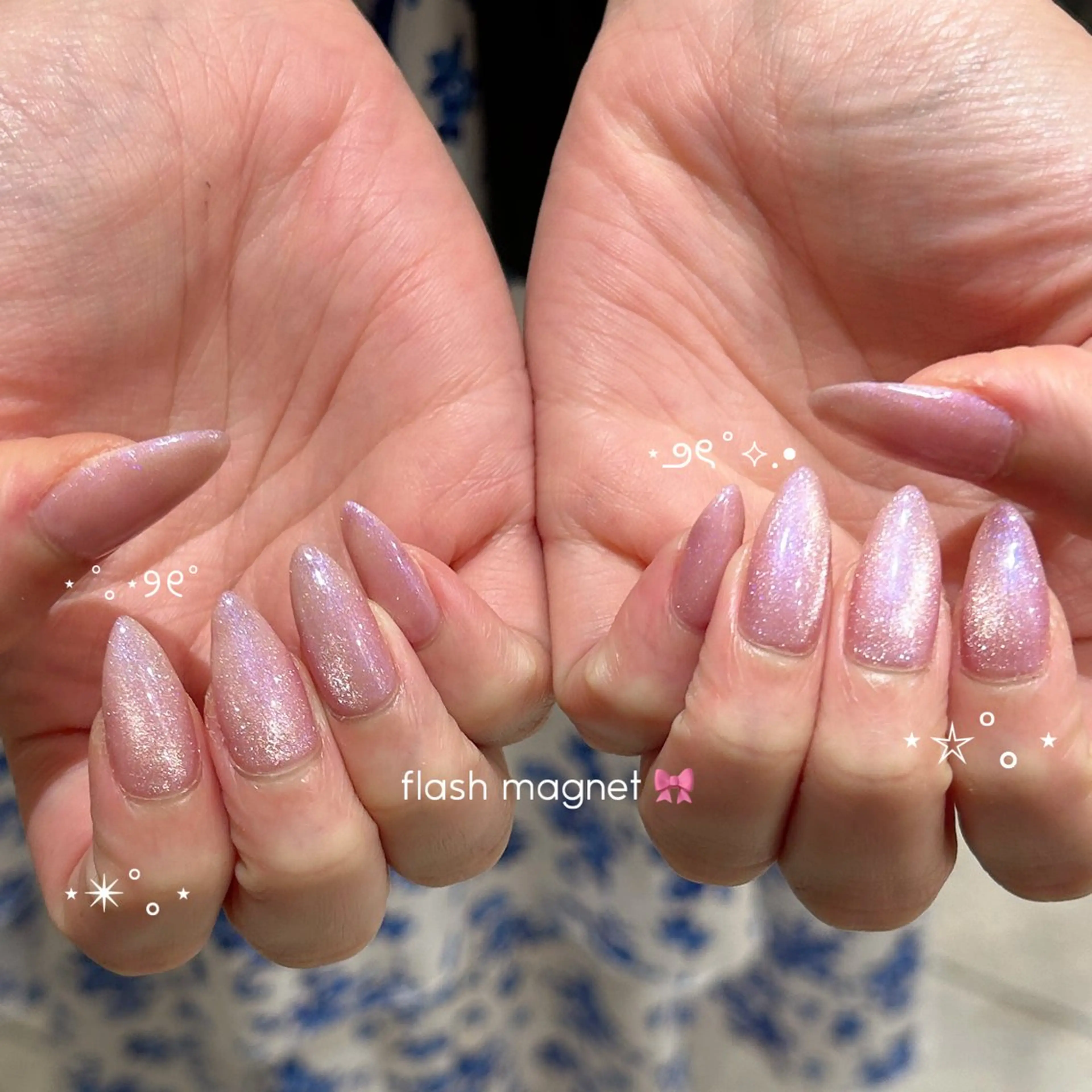 ネイル マグネットネイル sayuri ໒꒱のネイルデザイン