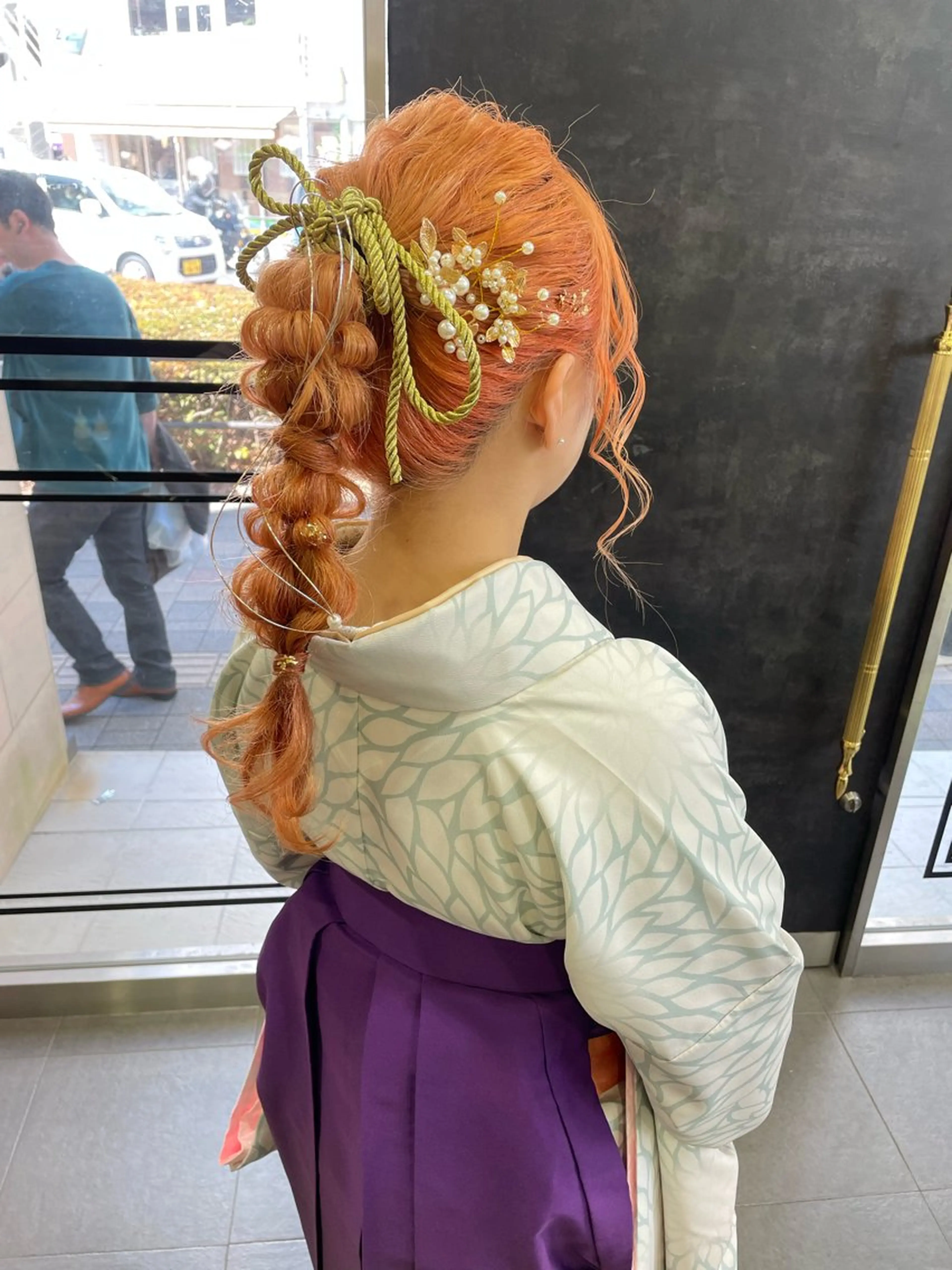 ライブ前に🎤💕ヘアセットの写真
