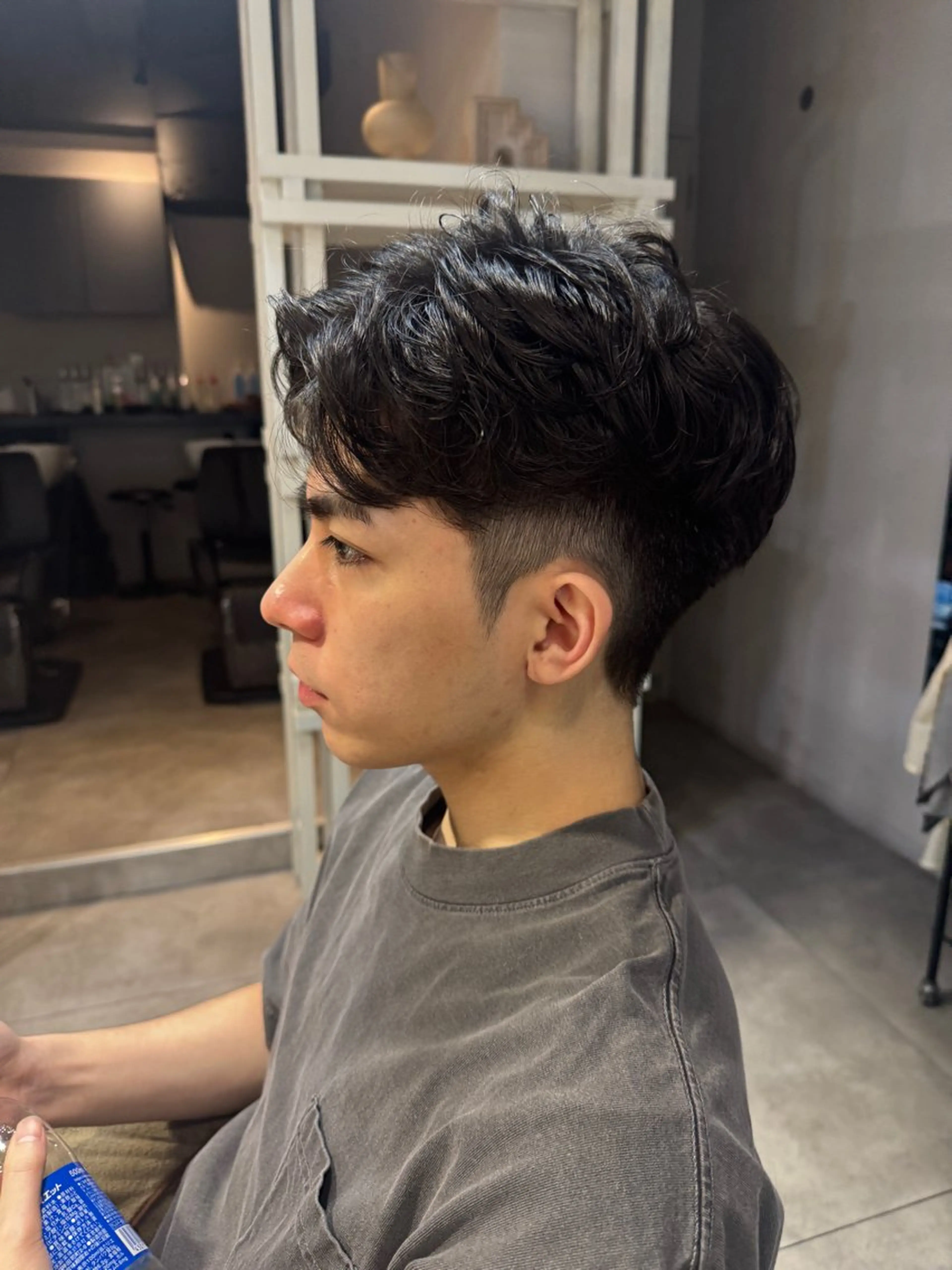 ショート パーマ カット パーマ トリートメント Dxxxx III所属・女性目線の大人 メンズ*Ayakaのヘアスタイル