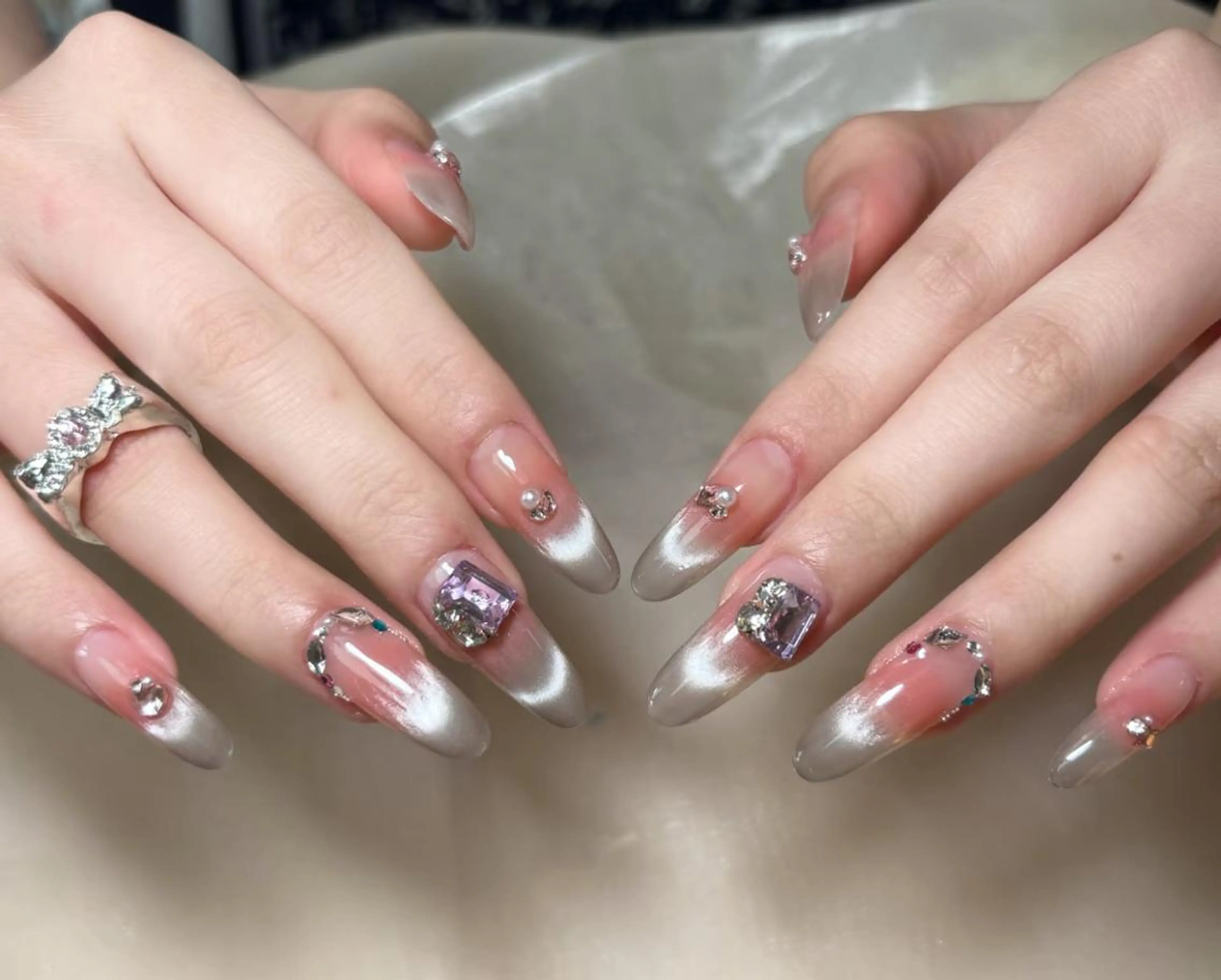 ネイル ハンドネイル By moonネイル 🌷ワンホン/韓国風のネイルデザイン