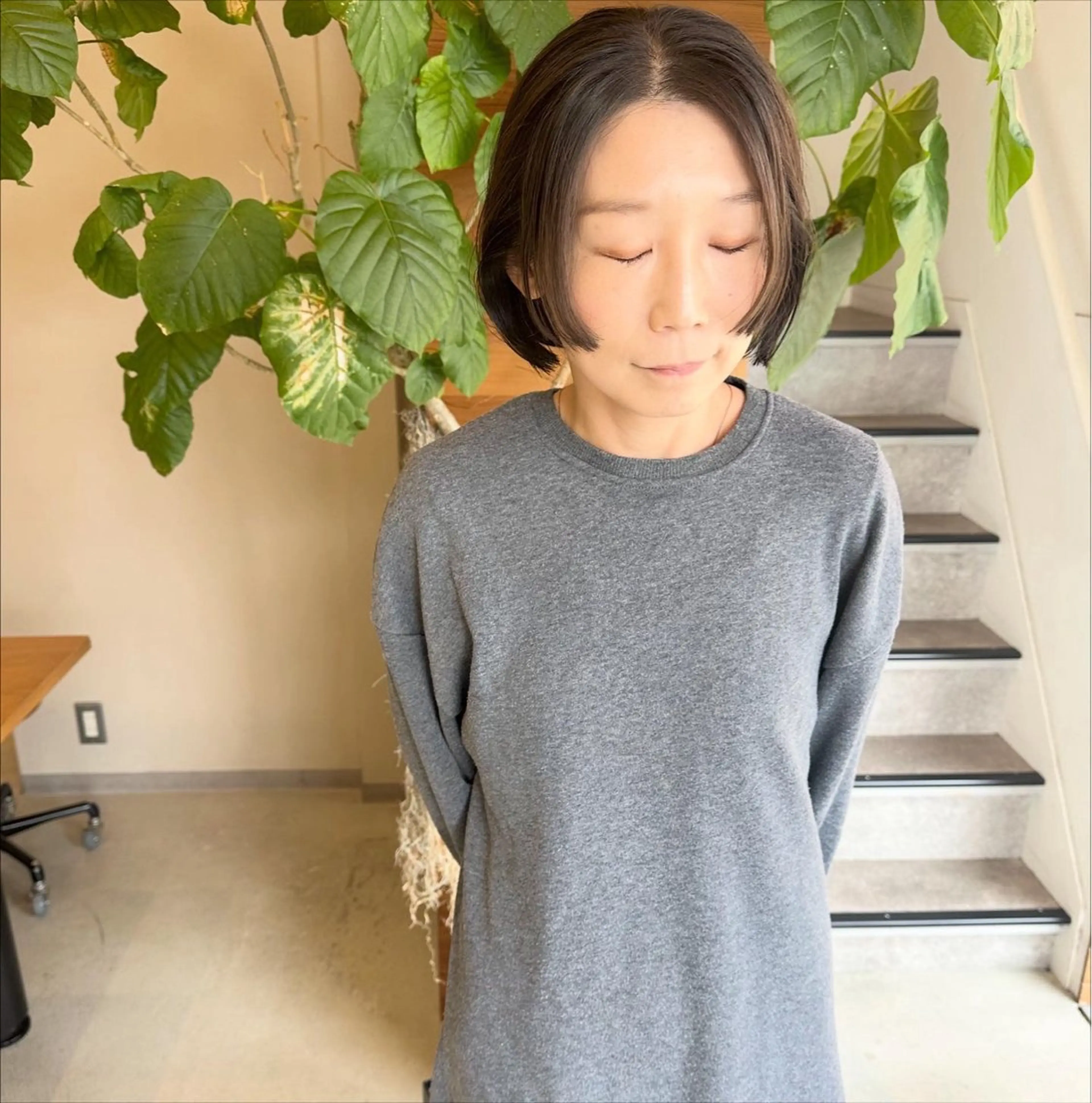 ショート カラー カット ヘアカラー お洒落パーマ/ 艶カラー/michiのヘアスタイル