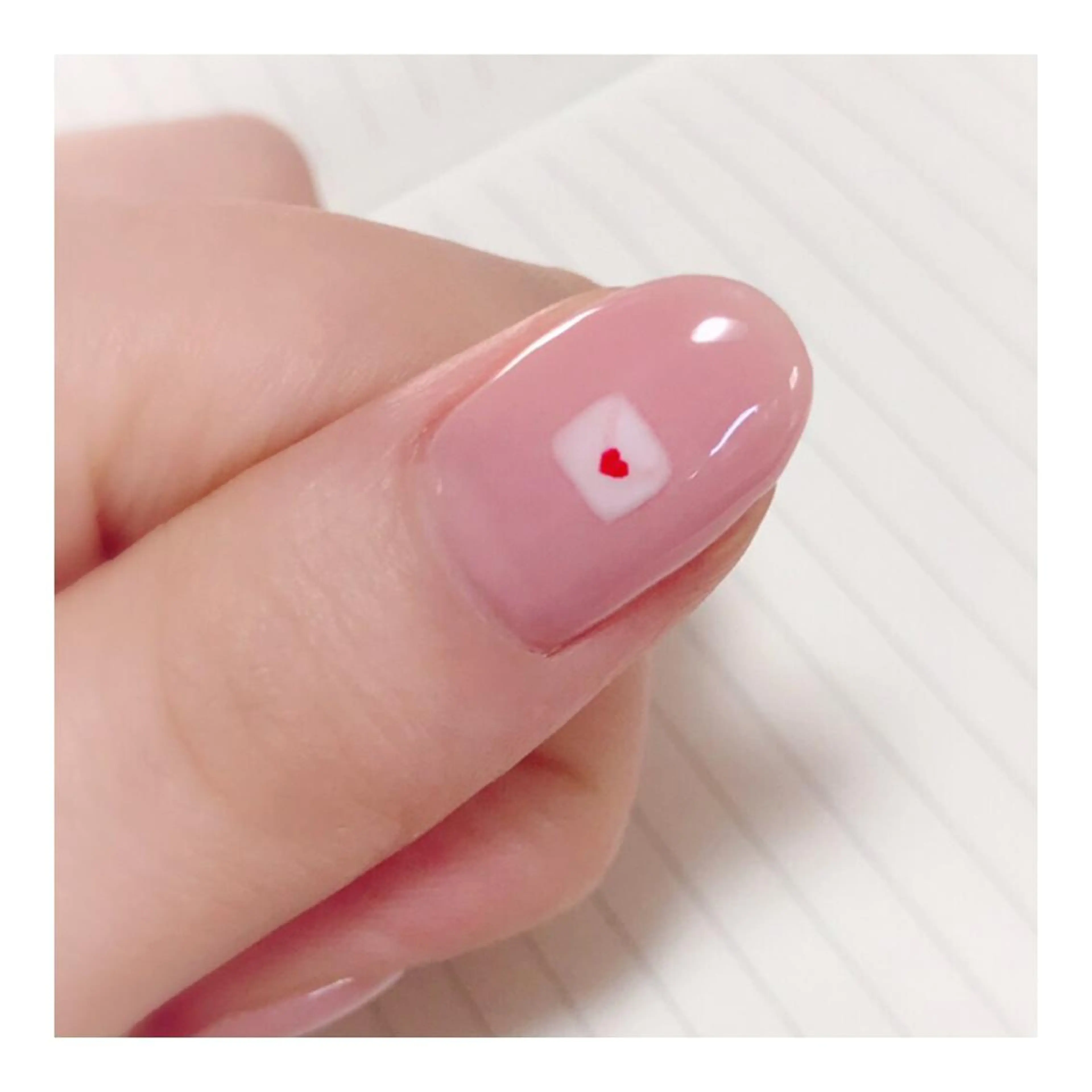 ネイル アートネイル バレンタイン Franc2 nail所属・玉造、森ノ宮 fran2 nailのネイルデザイン
