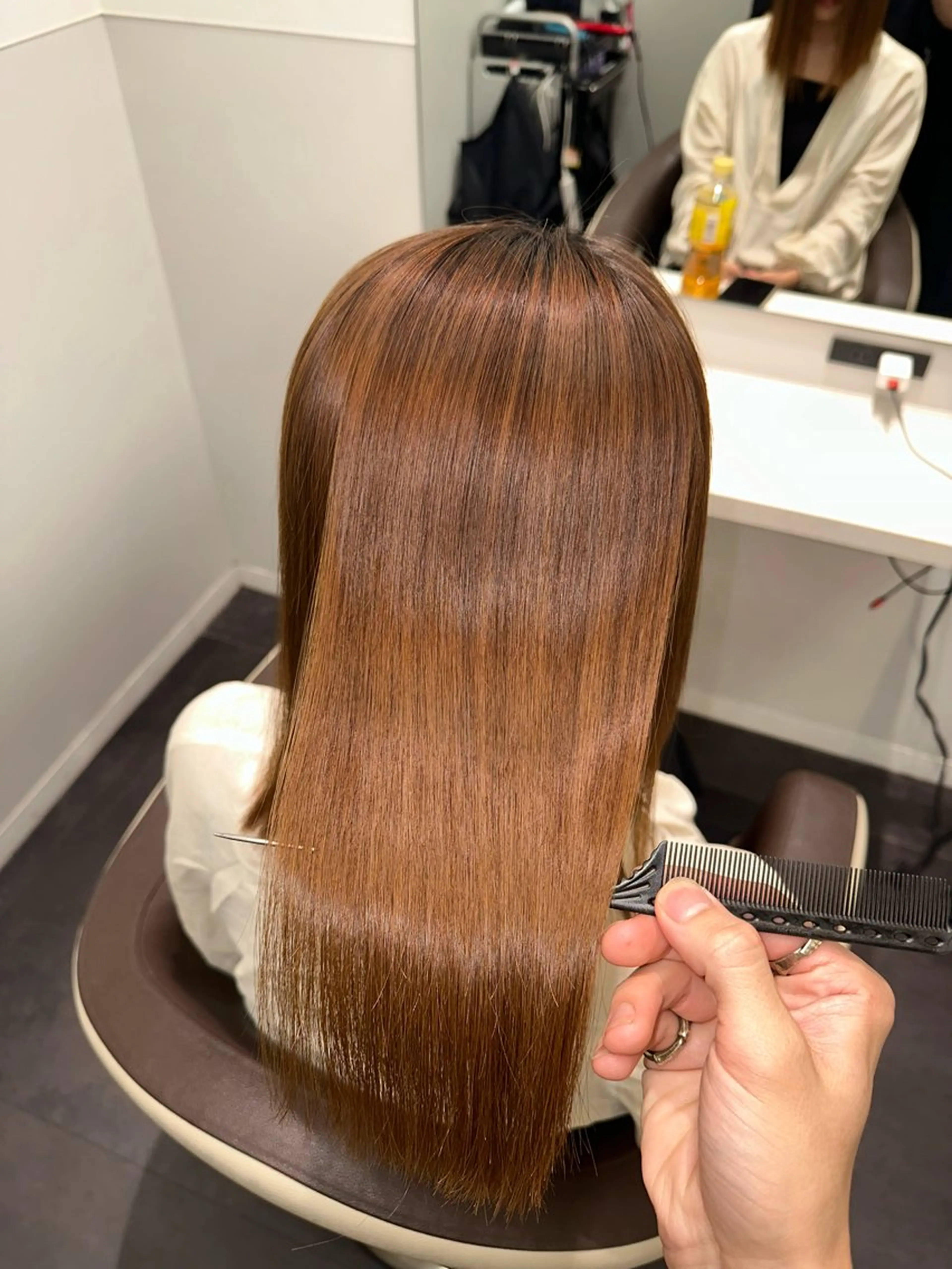 ミディアム Wisteria所属・美髪特化✨ 伊織✨縮毛矯正✨のヘアスタイル