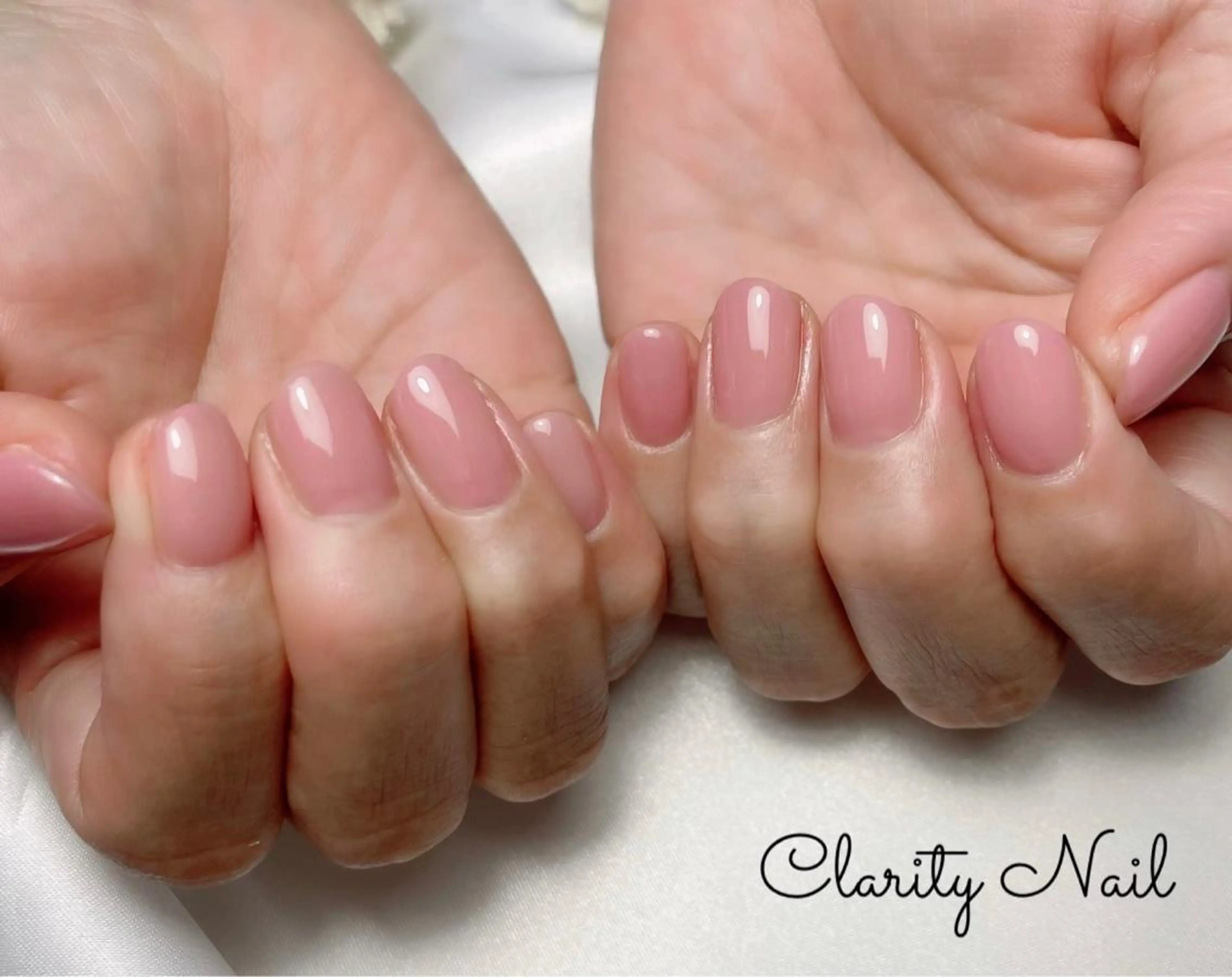 ネイル ワンカラーネイル ハンドネイル Clarity Nailのネイルデザイン