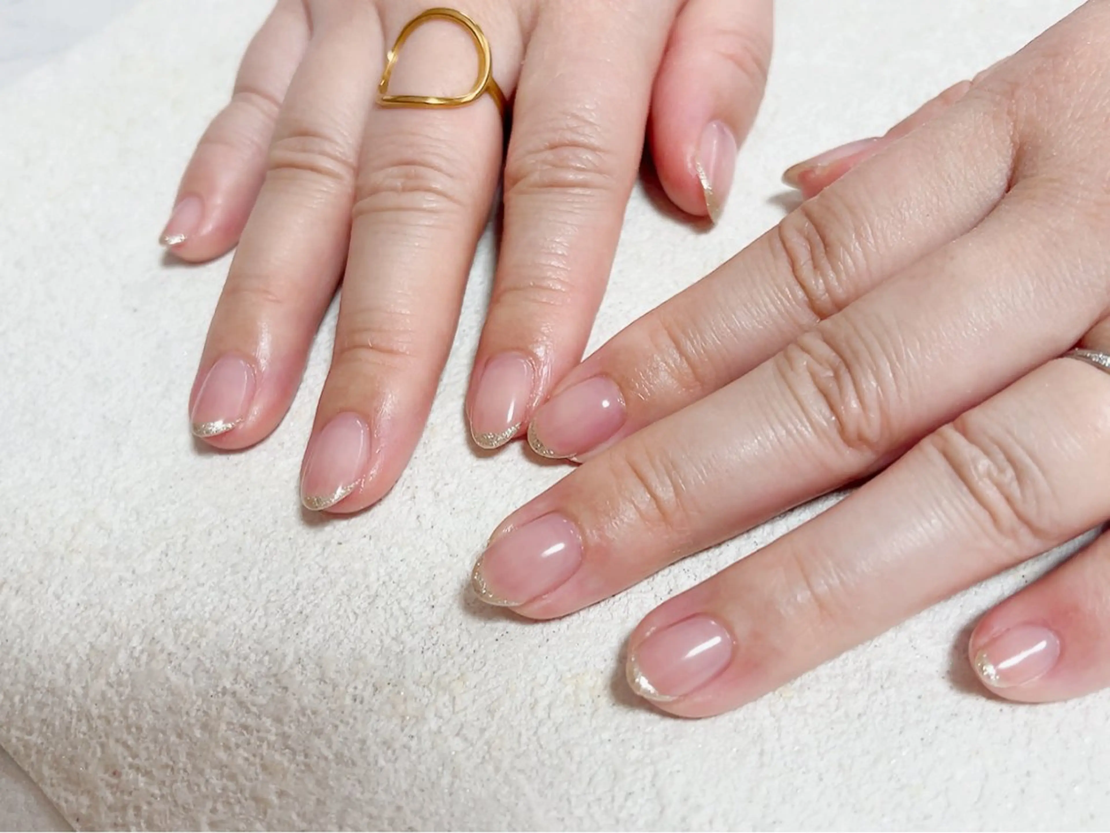 ネイル ジェルネイル キラキラネイル ラメ(グリッター) メンズネイル パラジェル kiki nail たまプラーザのネイルデザイン