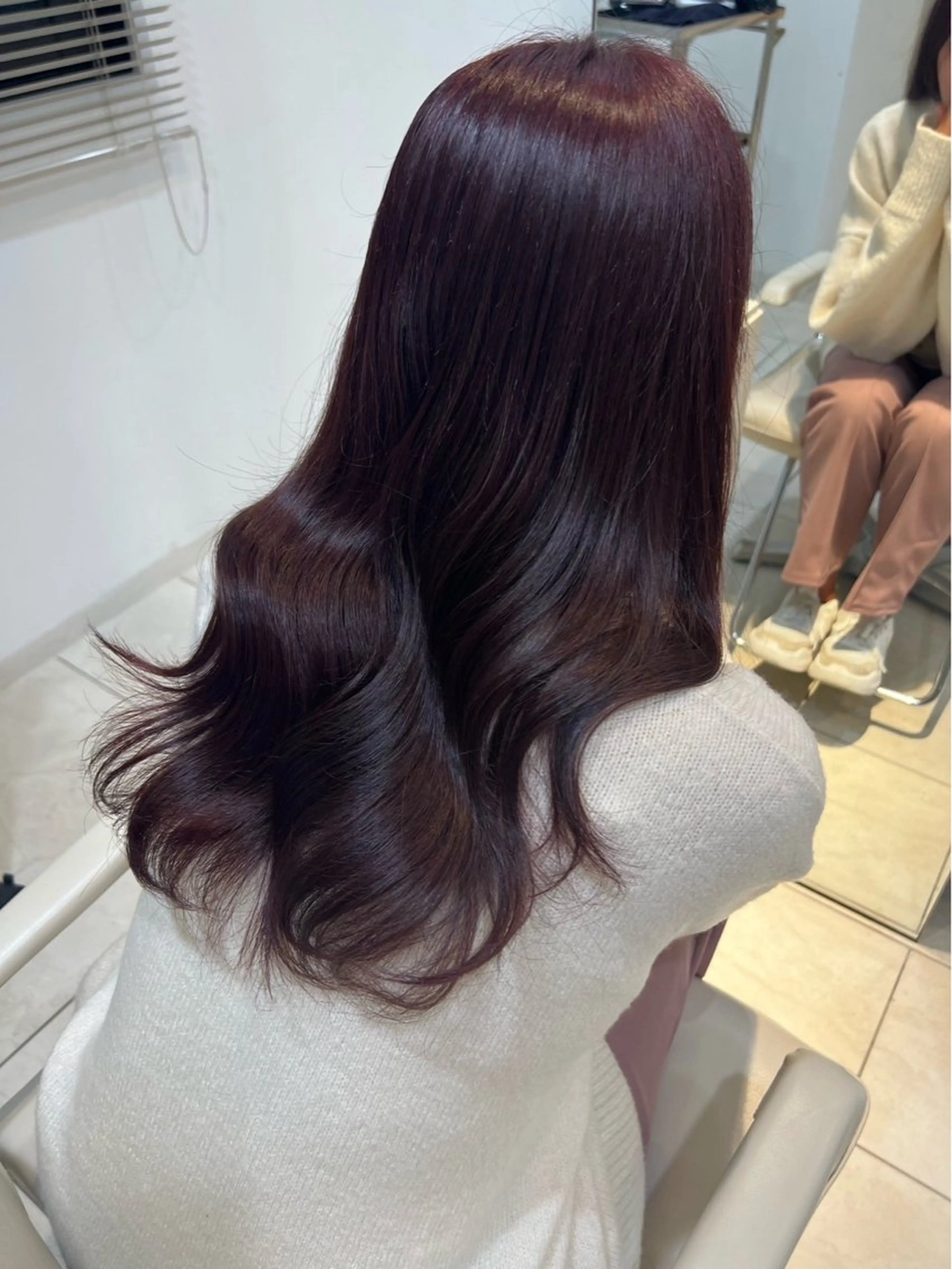 【ladies限定!!】ワンカラー(ブリーチなし)+ウォータートリートメント🫧の写真