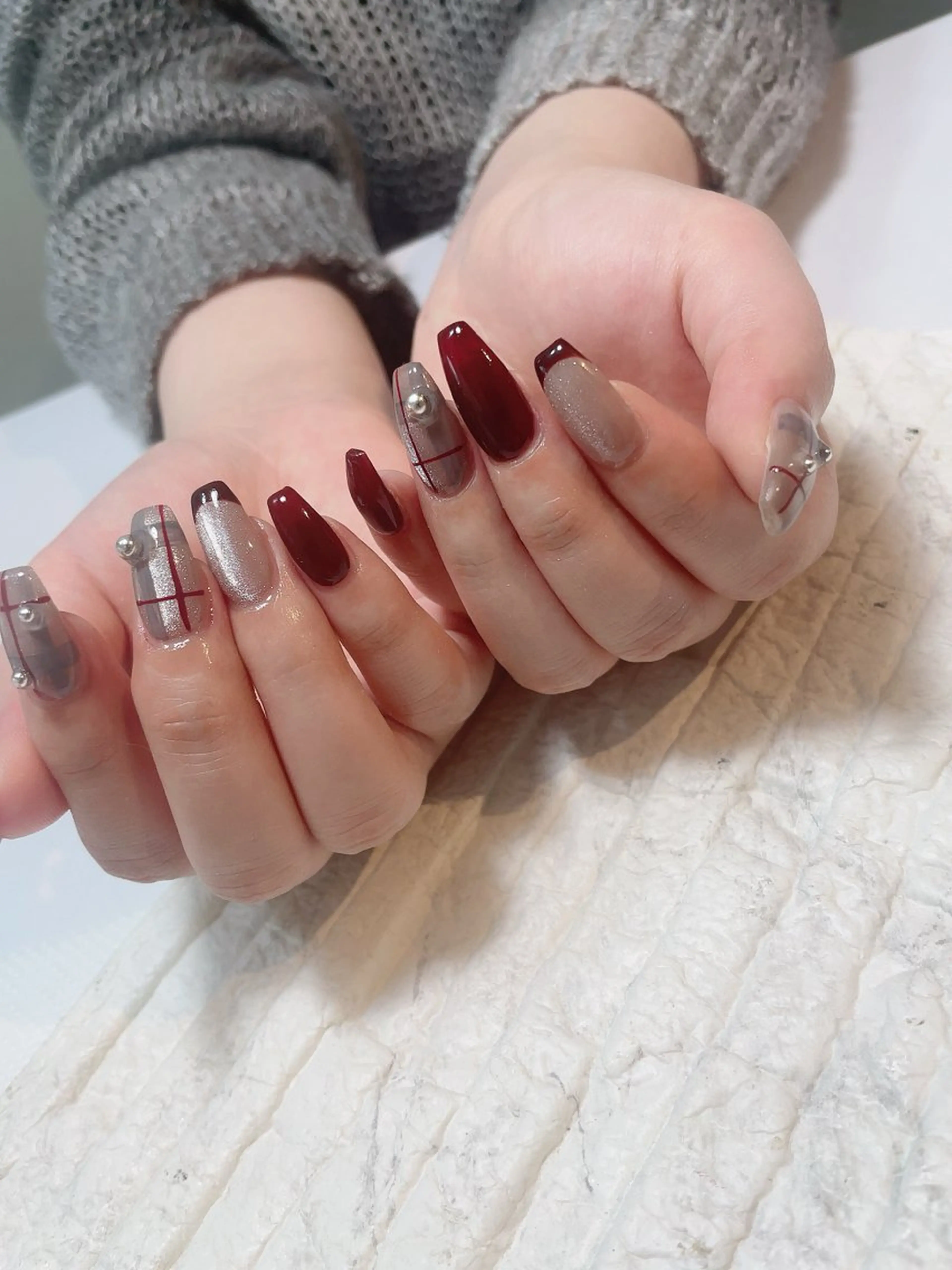 ネイル アートネイル ハンドネイル yochi nailのネイルデザイン