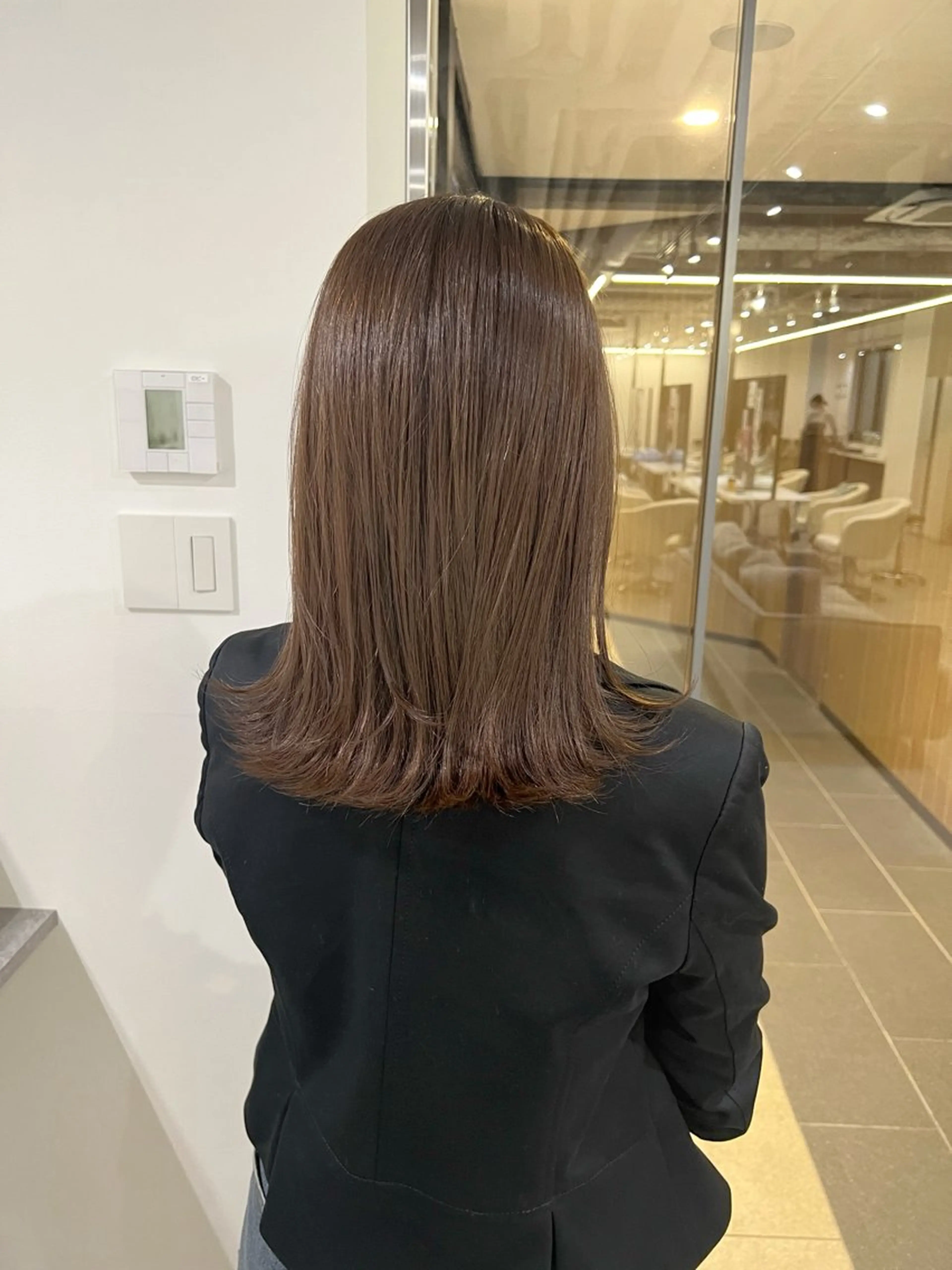 ミディアム カラー ベージュカラー オリーブベージュ 外ハネヘア カット ヘアカラー パーマ ✨メンズ/パーマ/ 三宅 昌太✨のヘアスタイル