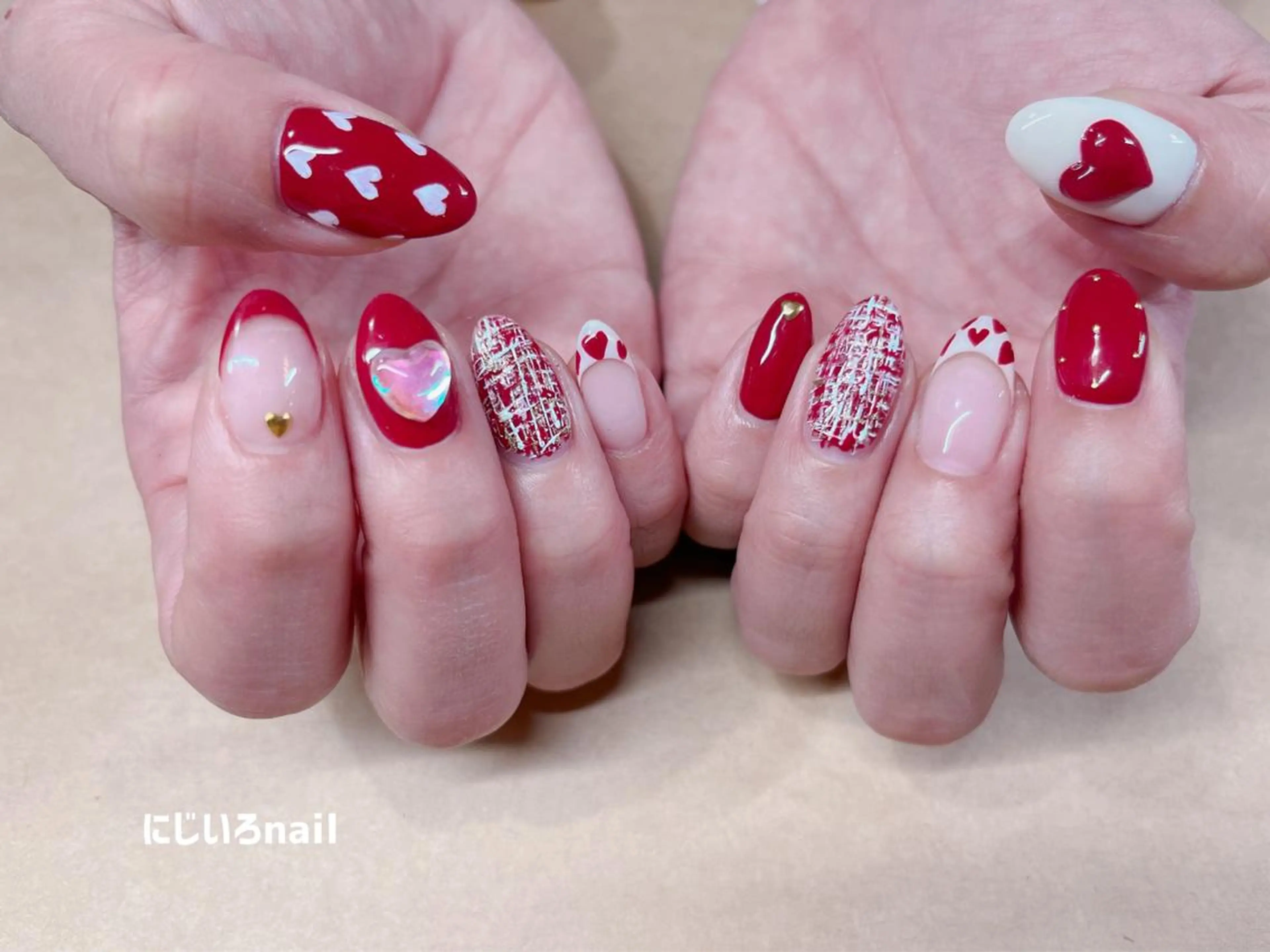 ネイル にじいろ nailのネイルデザイン