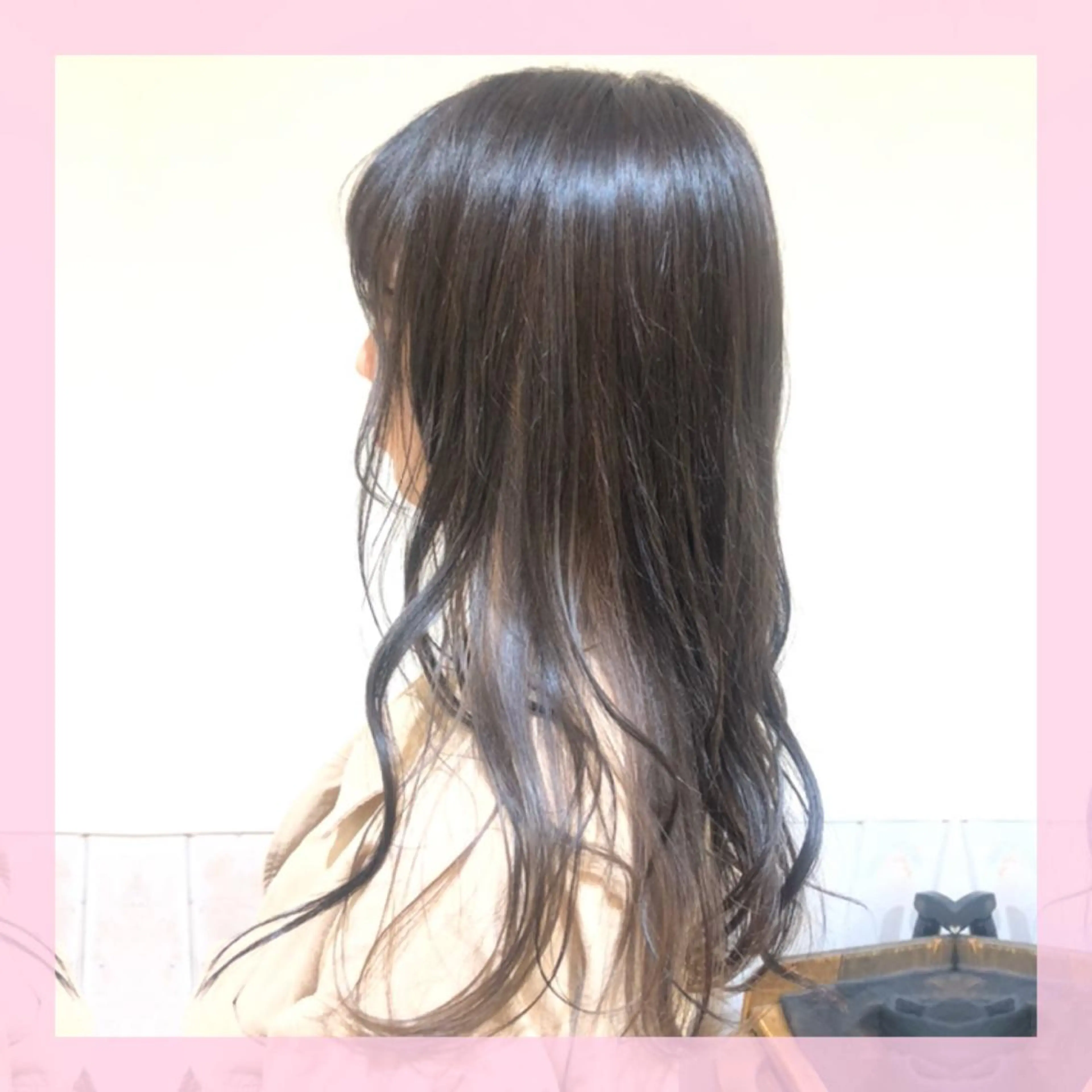 セミロング カラー カット ヘアカラー plum.所属・🍒前川 🍒のヘアスタイル