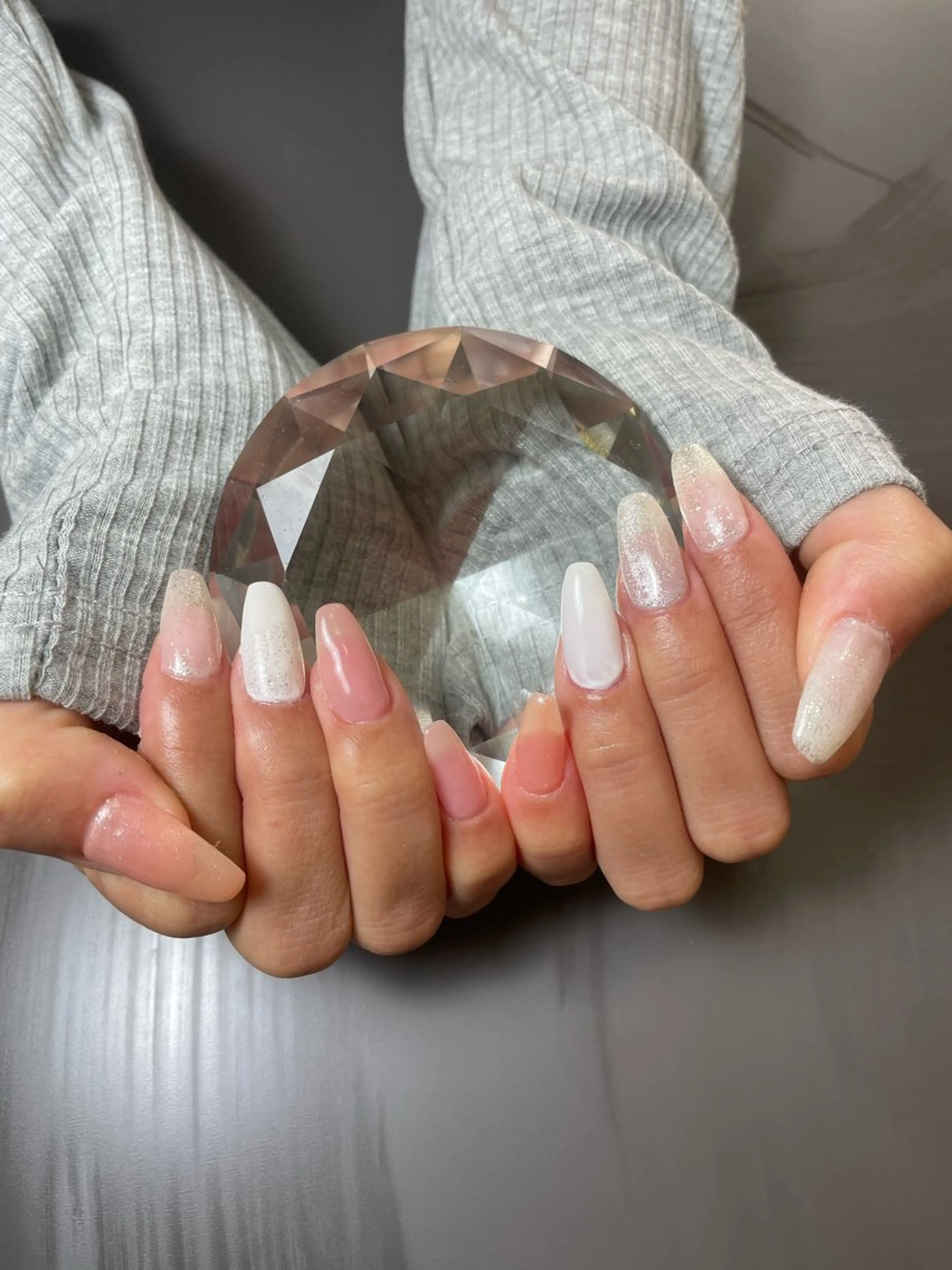 ネイル シンプルネイル 永田 岬のネイルデザイン