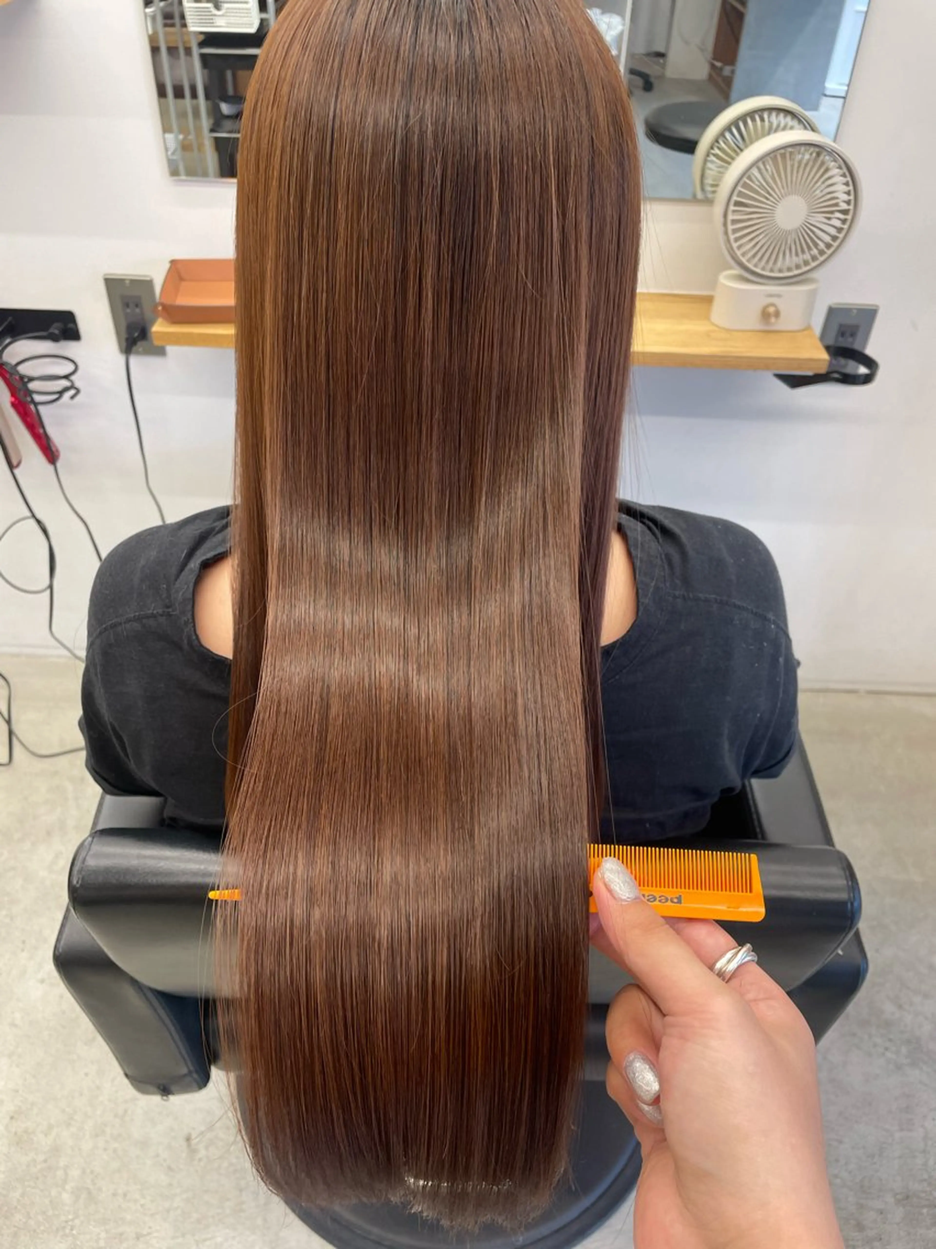 ロング 髪質改善 トリートメント 髪質改善/ハイライト /🌈瀧澤夕花のヘアスタイル